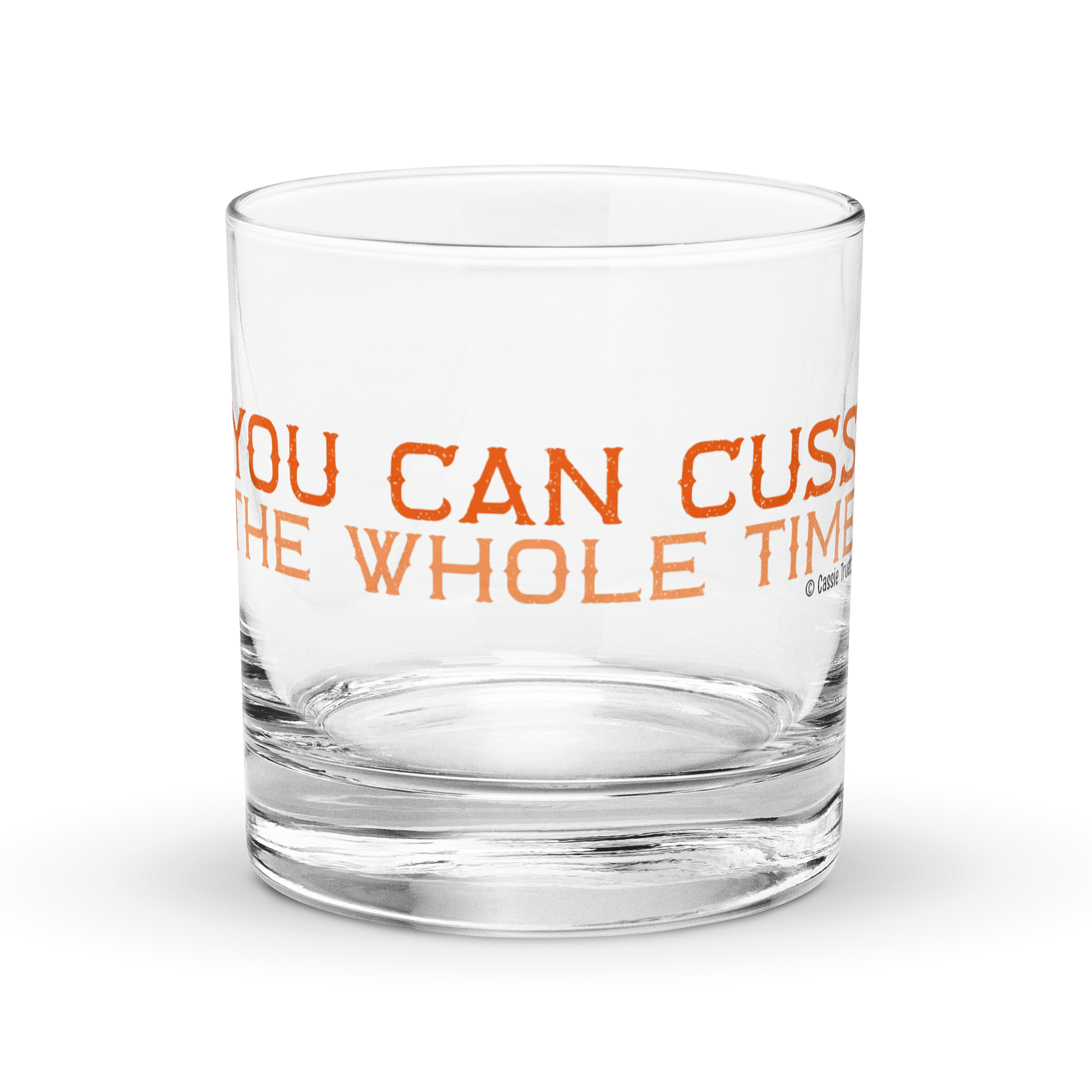Whittaker Motto Rocks Glass - PWF Edition product image (1)