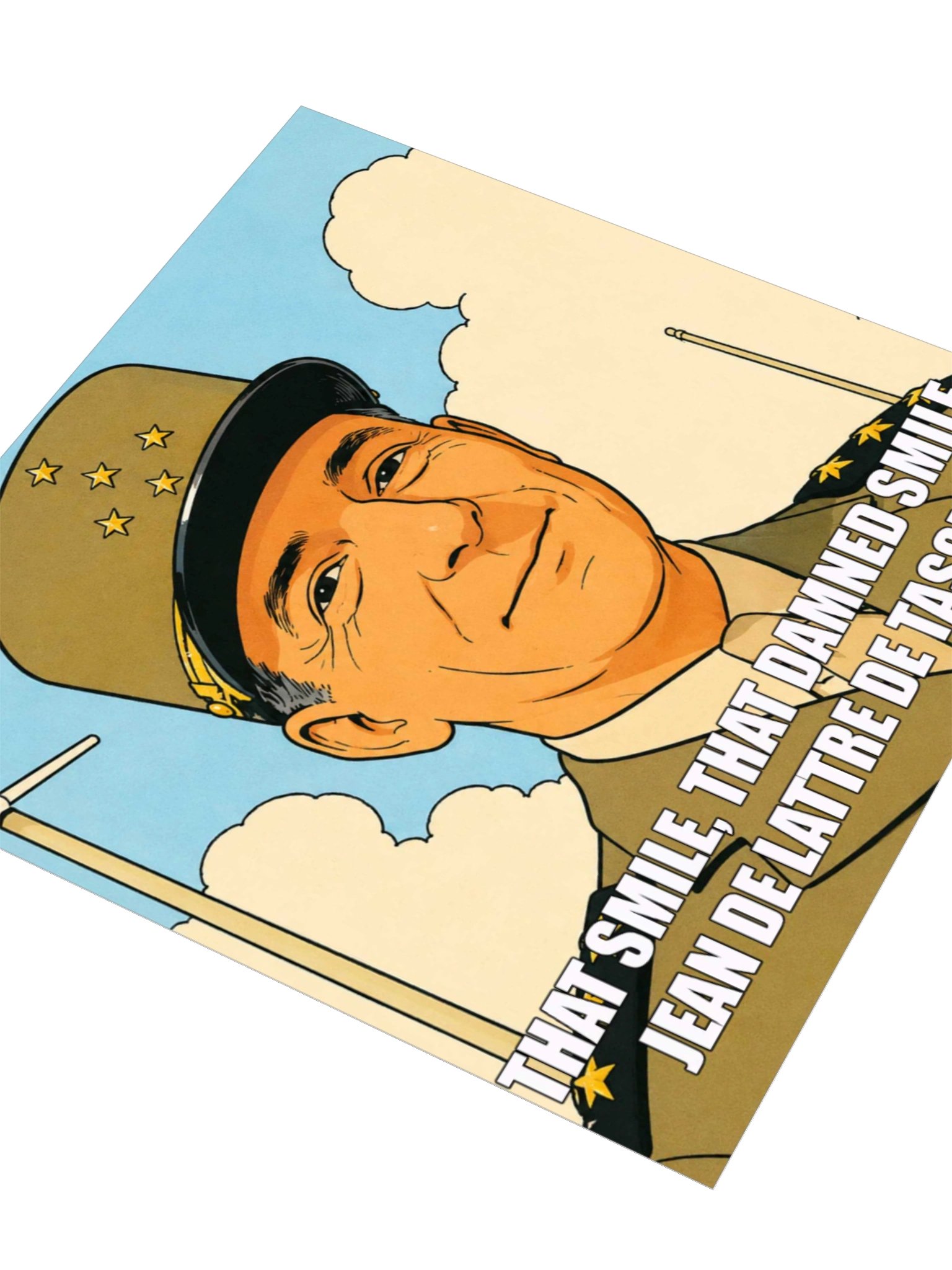 That smile, That damn smile - Jean De Lattre De Tassigny (Sticker) product image (6)
