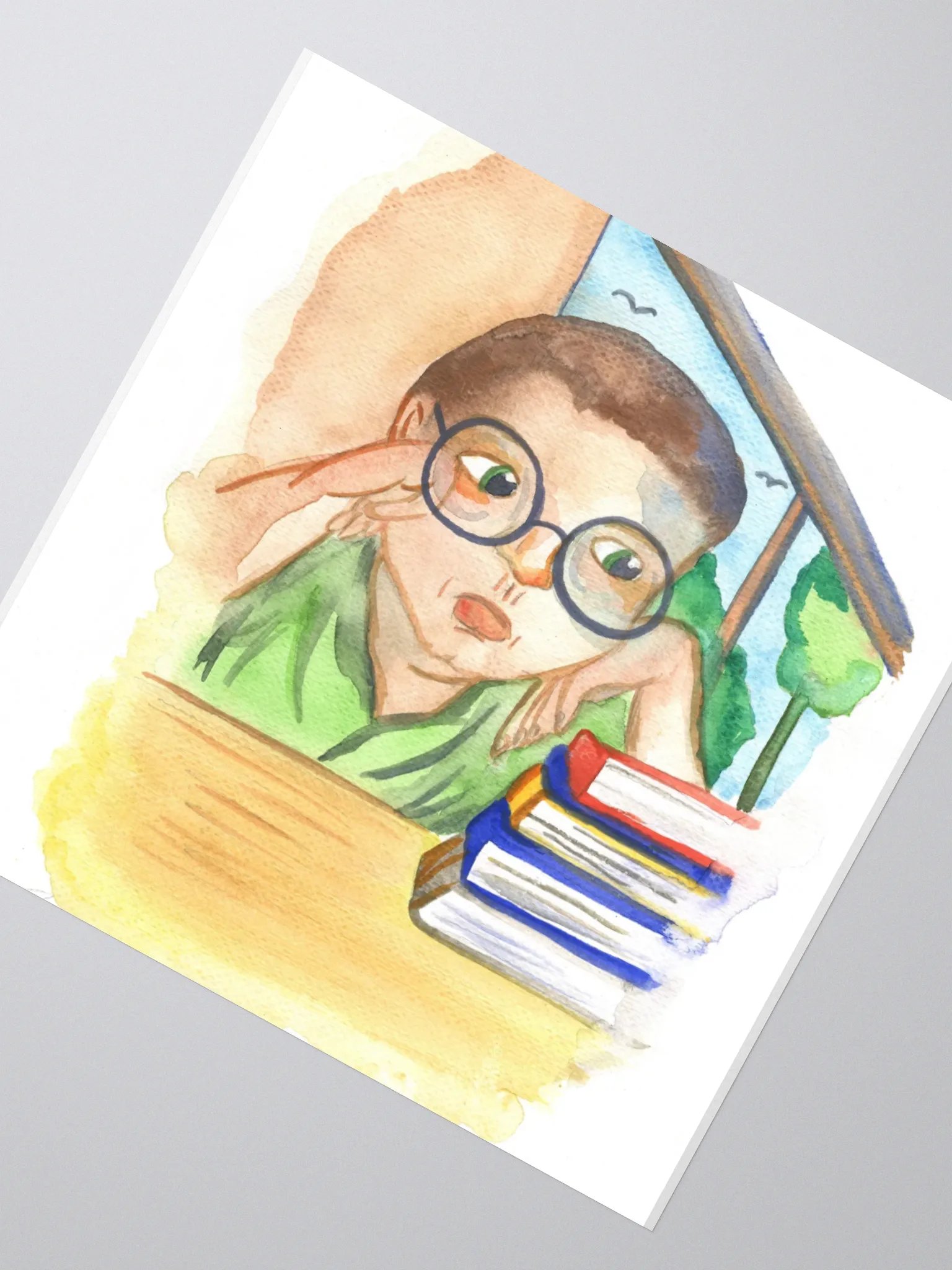 Homework... again Sticker product image (4)