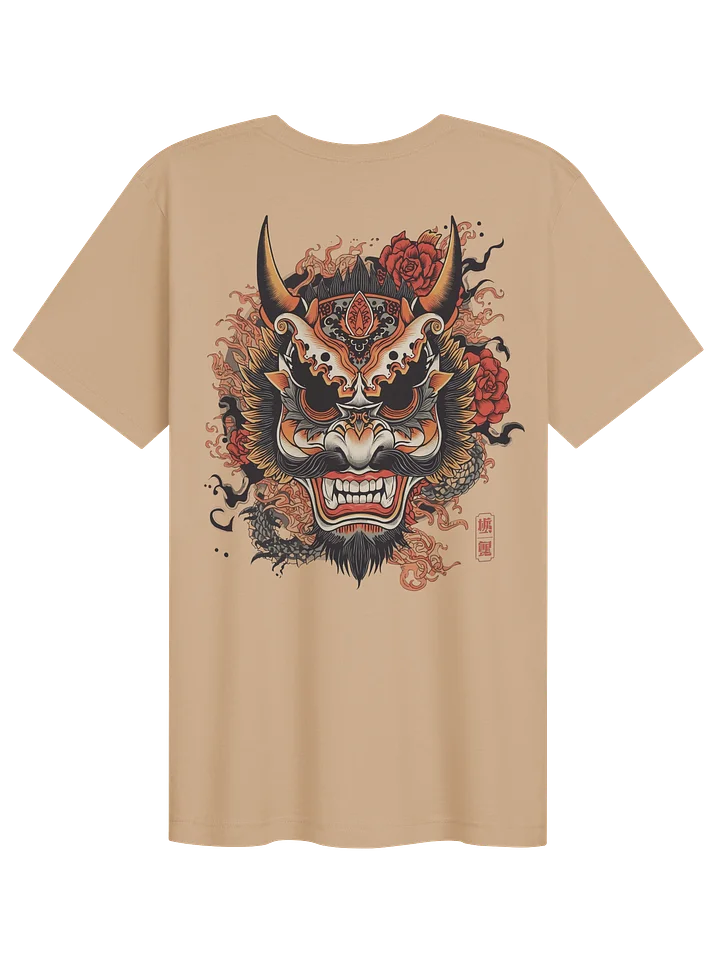 The Bold Oni Mask Streetwear T-Shirt product image (1)