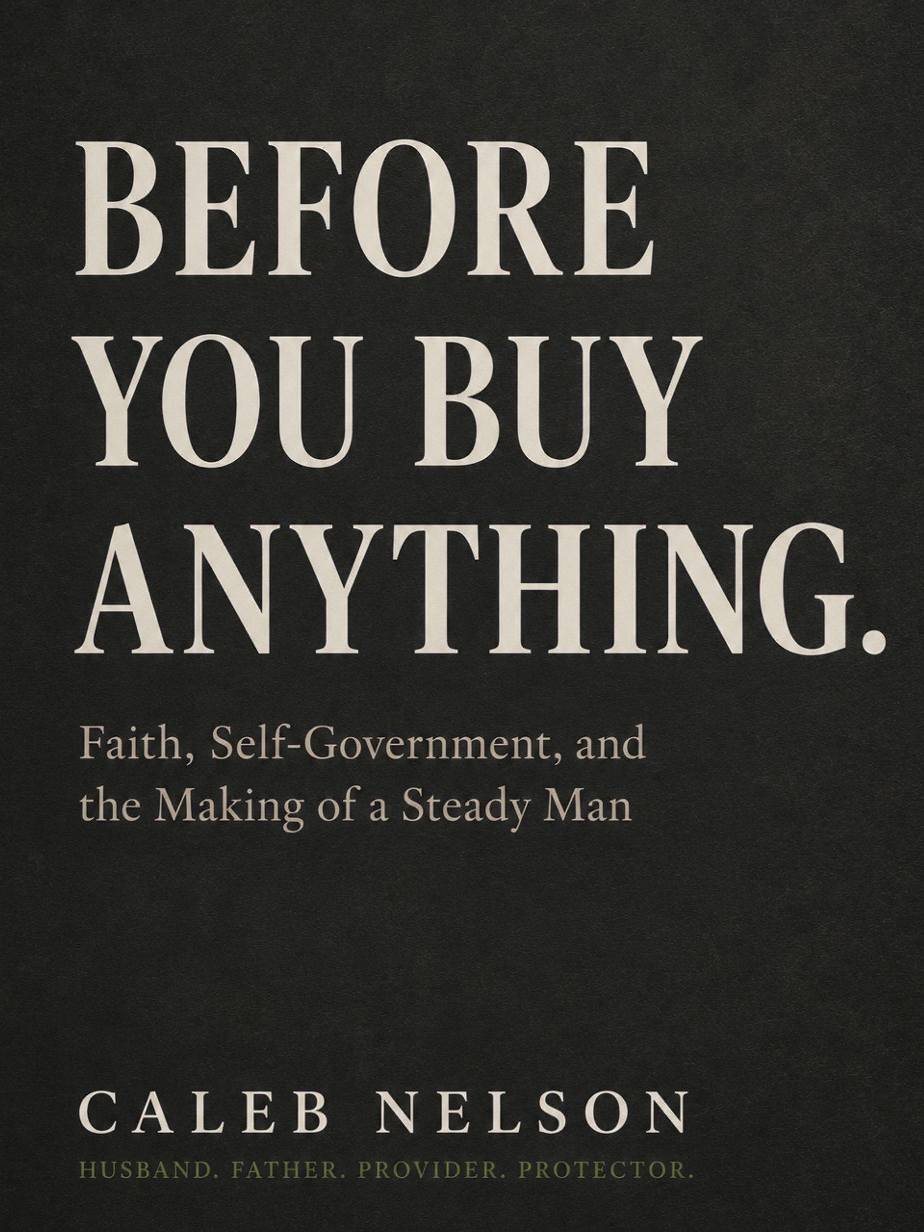Before You Buy Anything (Book Only Digital Edition) product image (1)