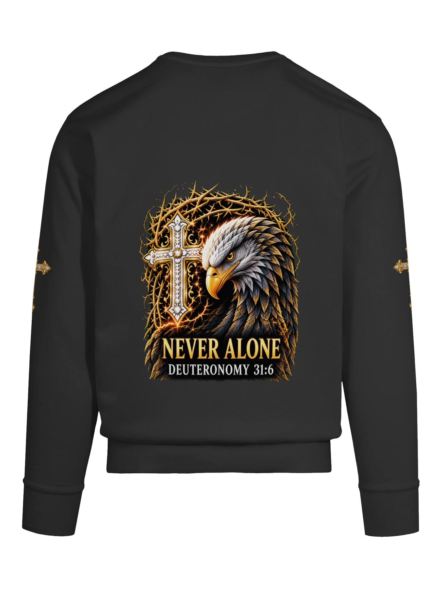 RBF Never Alone — Deuteronomy 31:6 Sweatshirt product image (10)