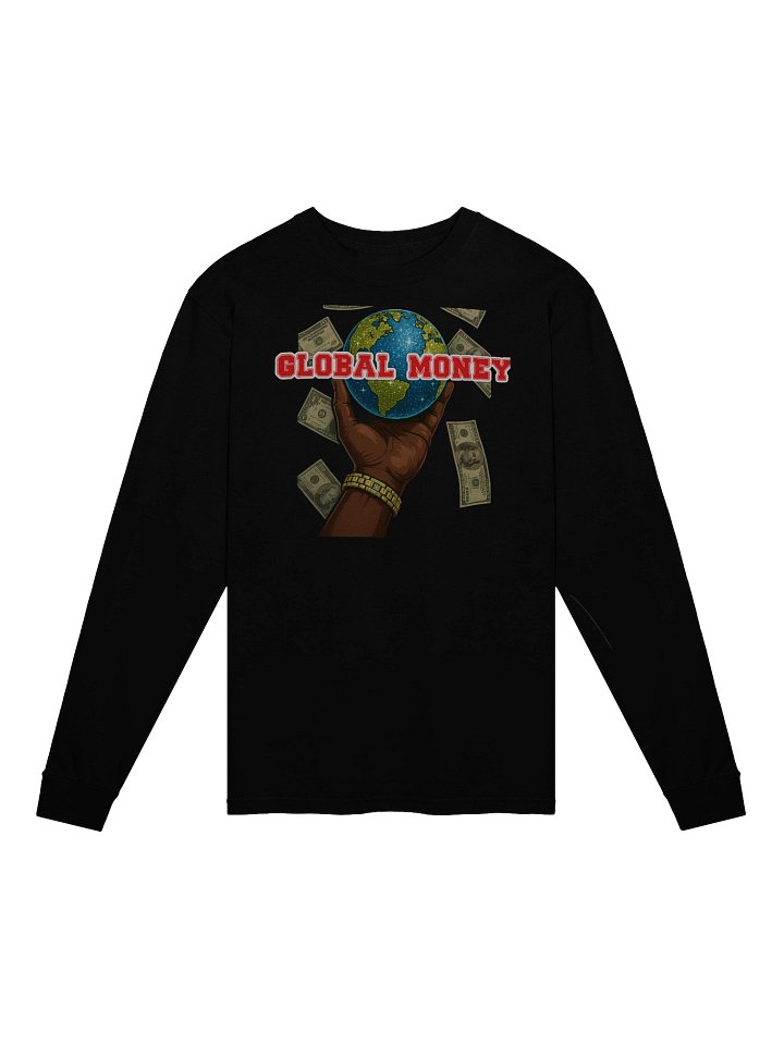 Global Money LS Tee Black product image (1)