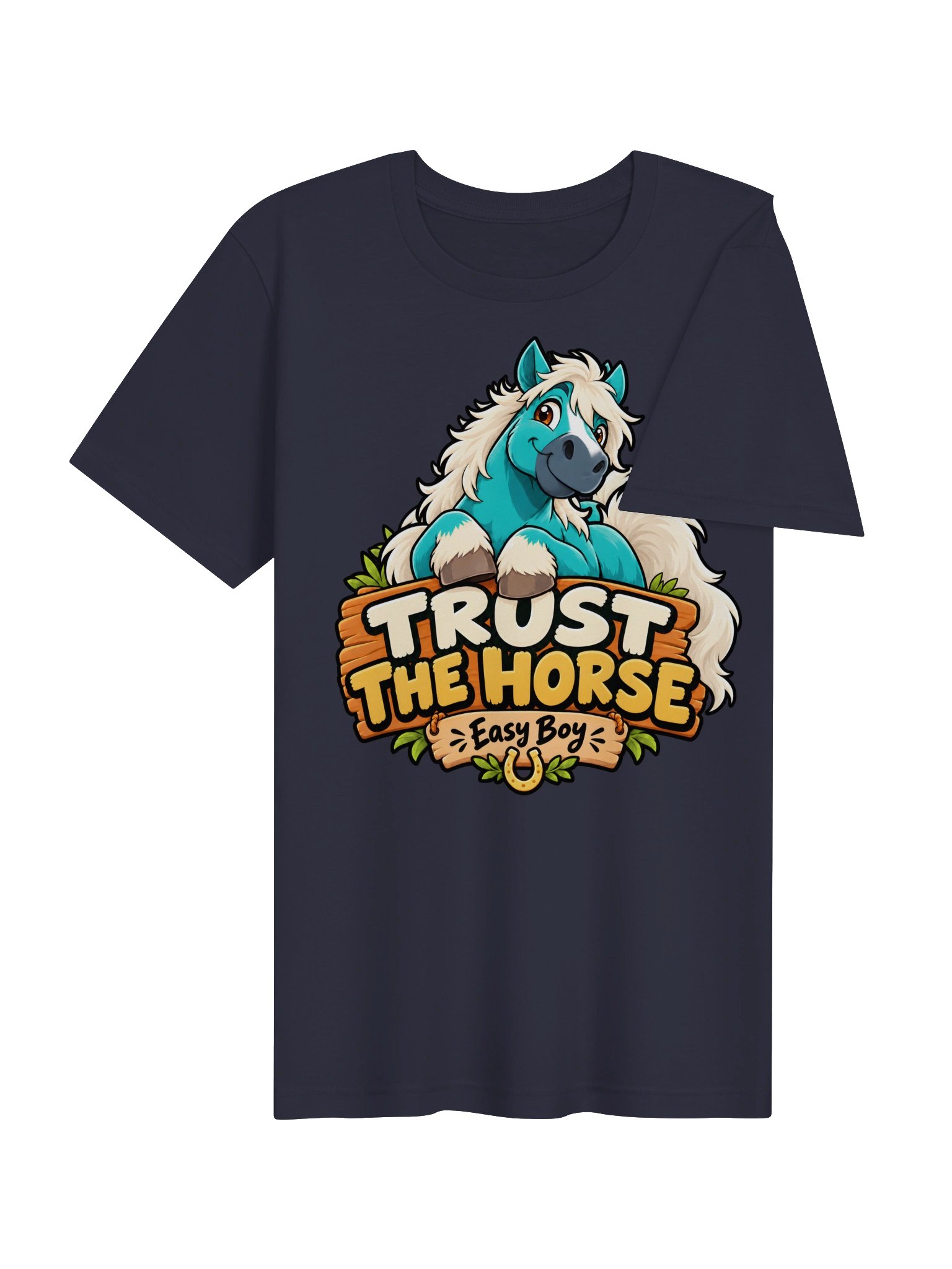 Trust the Horse: Easy Boy Tee product image (7)