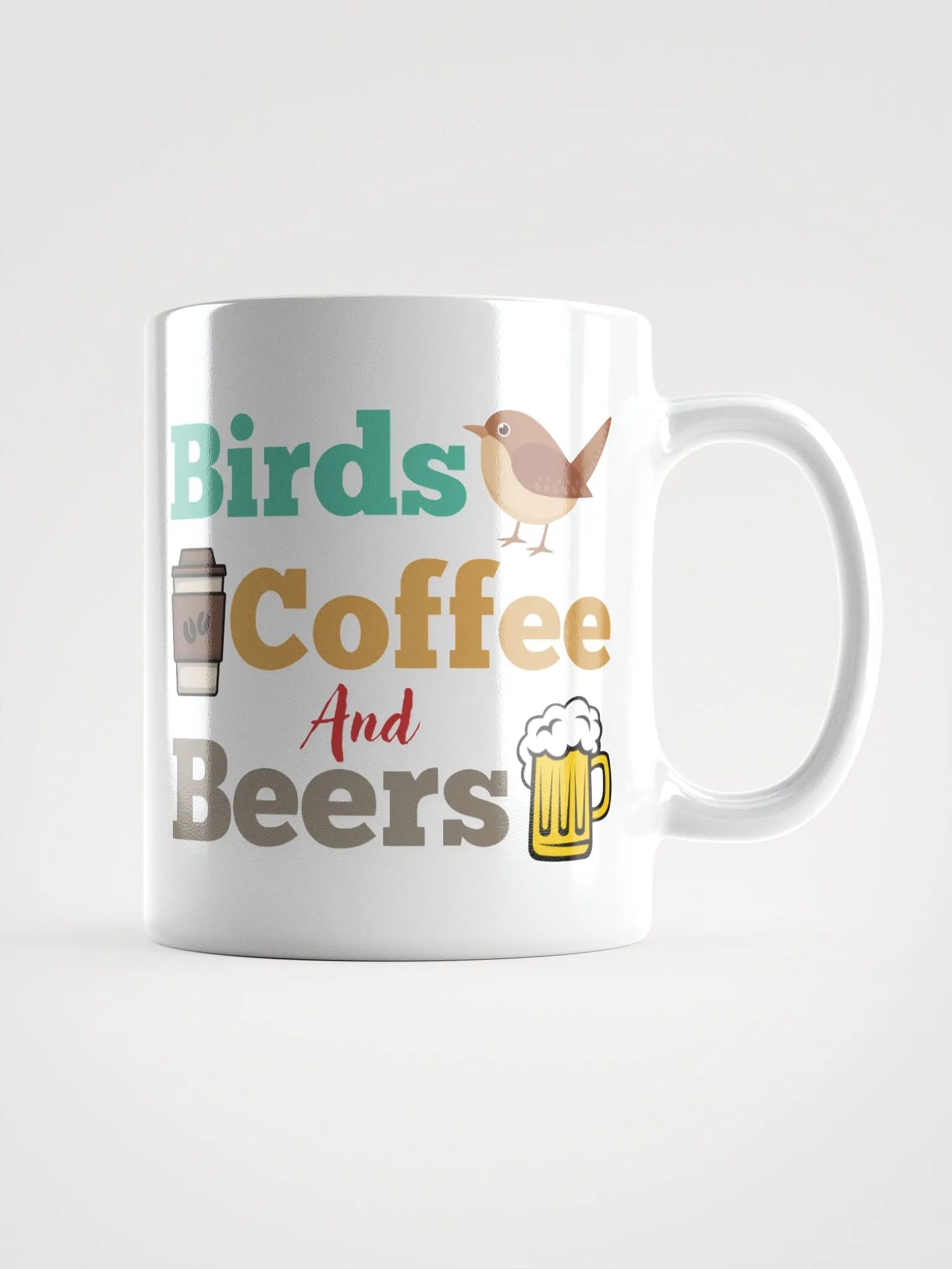 Birds Coffee and Beer Mug product image (1)