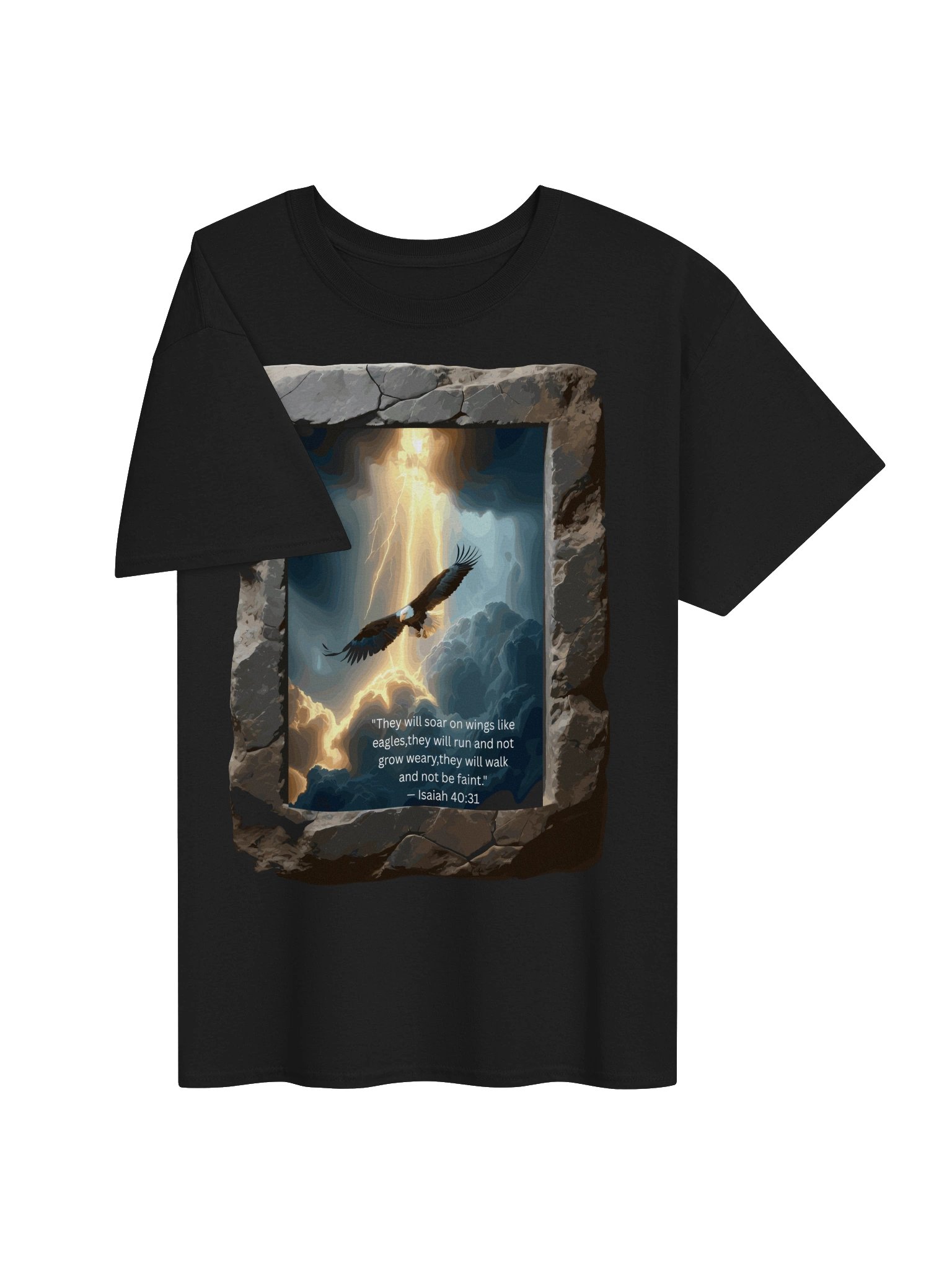 Isaiah 40:31 Eagle of Hope Tee product image (3)