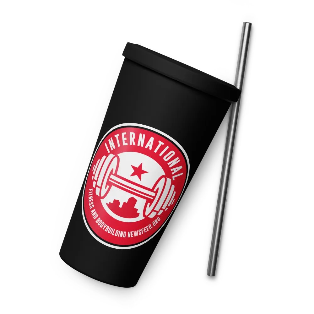 IFBNewsfeed.Org's Insulated Tumbler with a Straw product image (6)