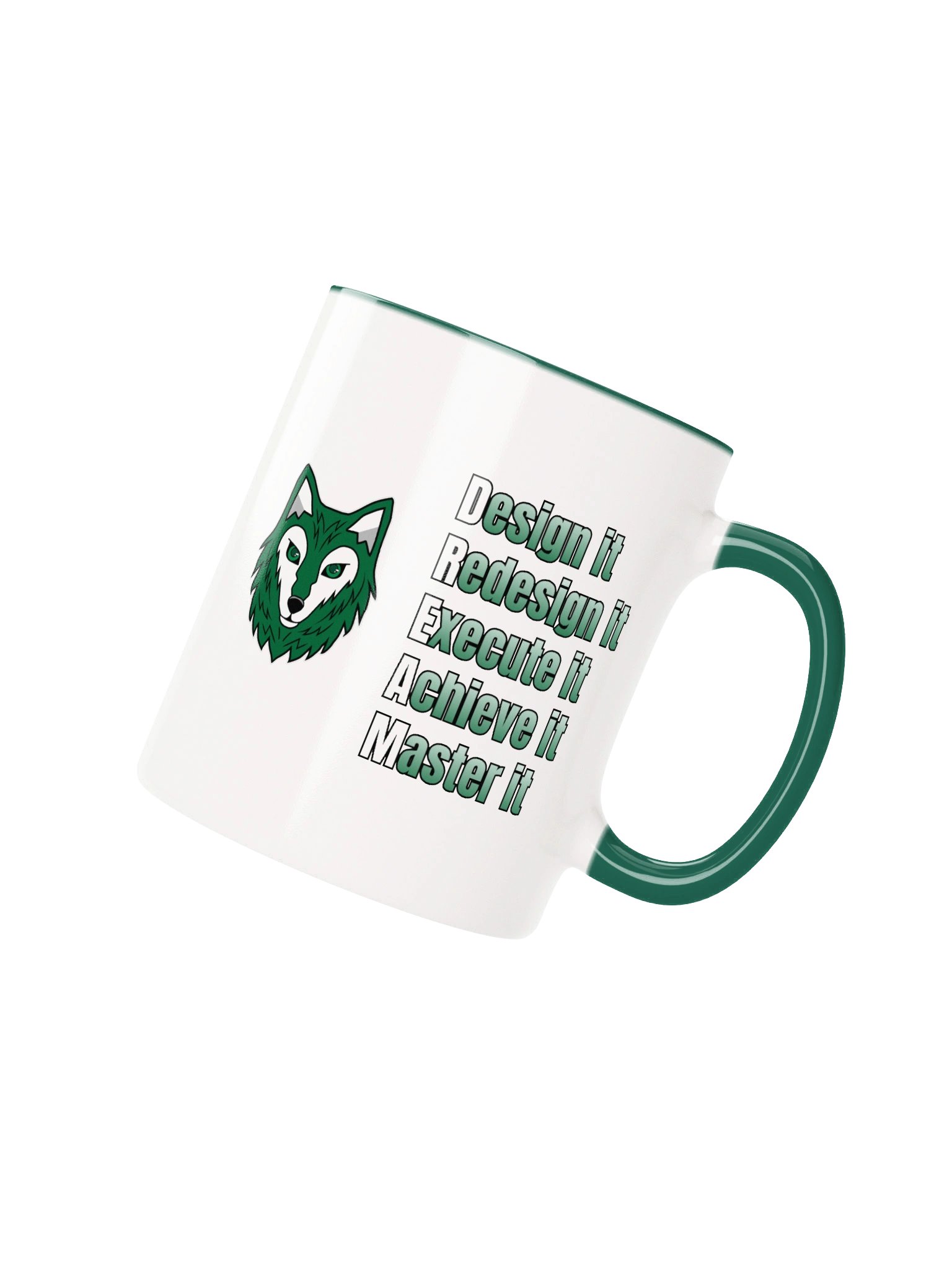 Emerald Wolf Motivation - Mug product image (22)