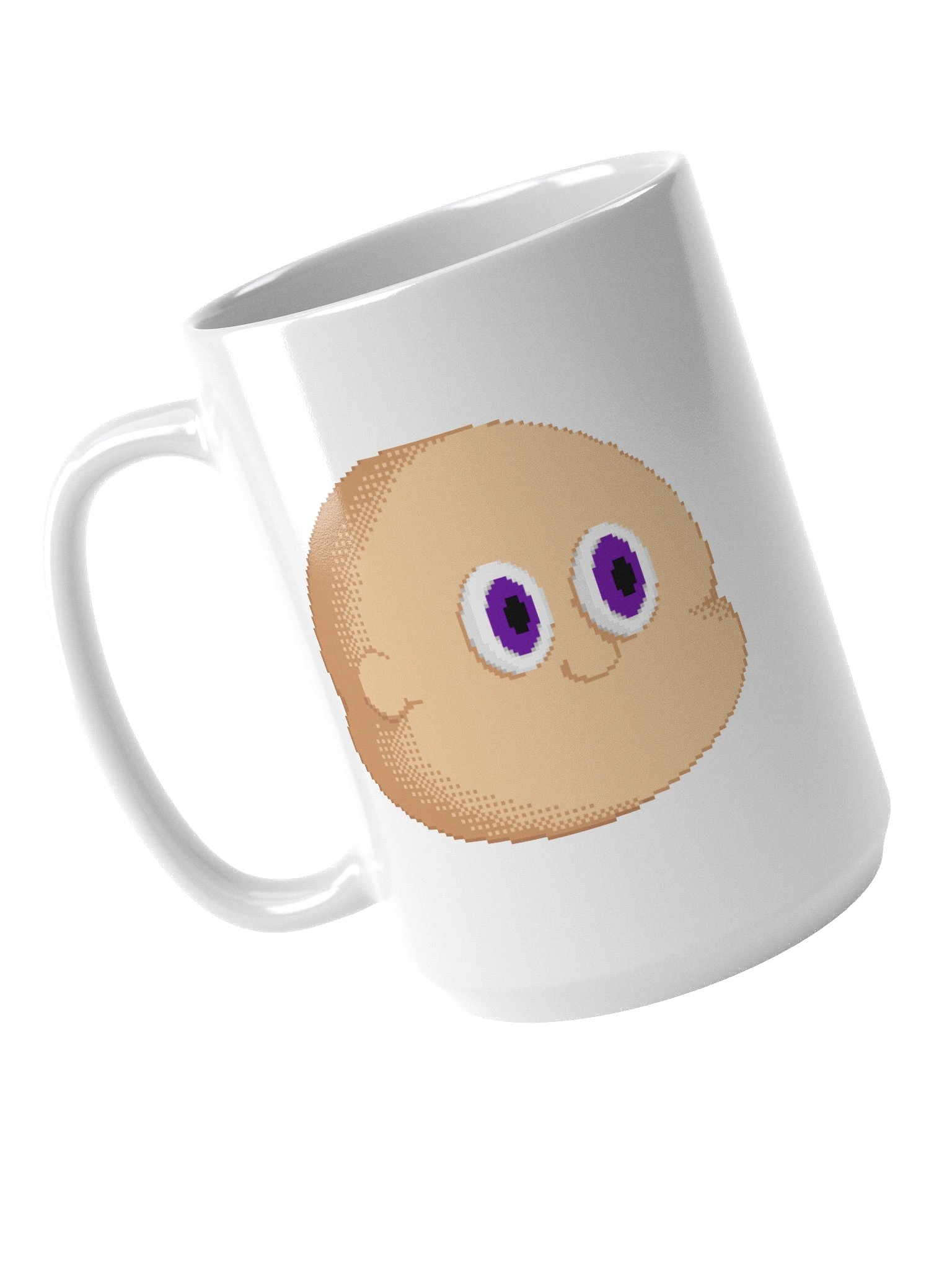Pixel Baby Head Mug product image (4)