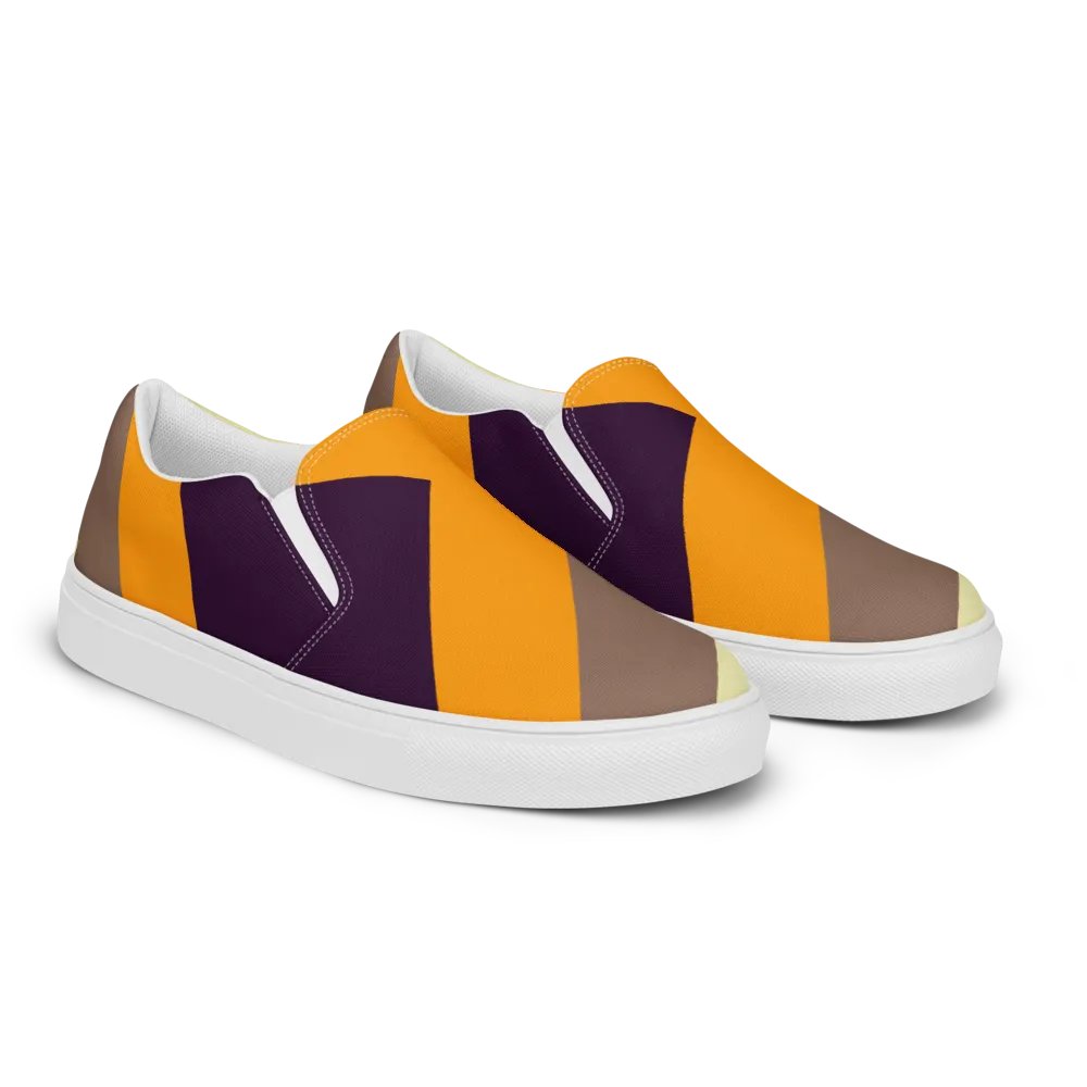 Orange Zag Slip-Ons product image (10)
