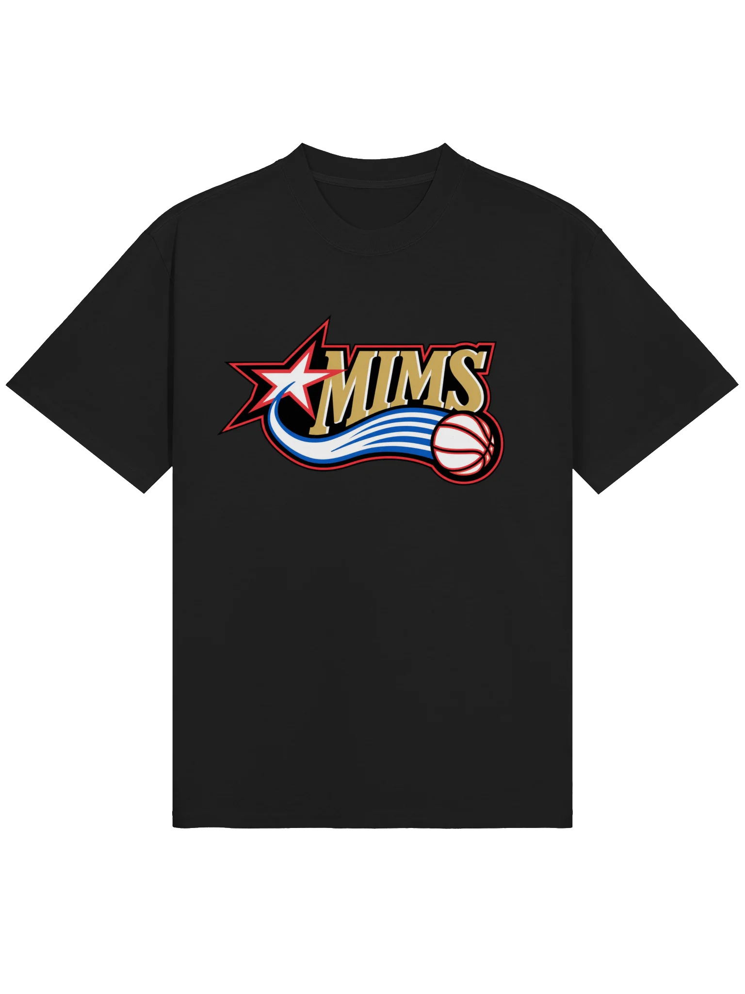 MIMS Basketball Logo Oversized Tee product image (1)