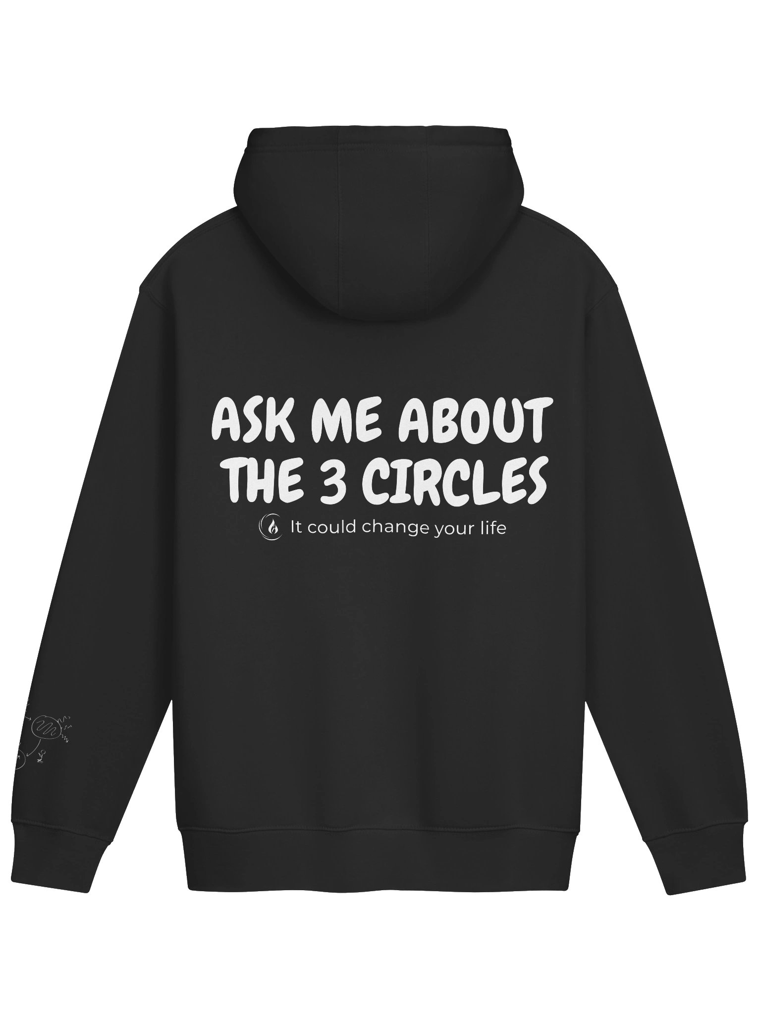 Ask Me About the 3 Circles Hoodie product image (34)
