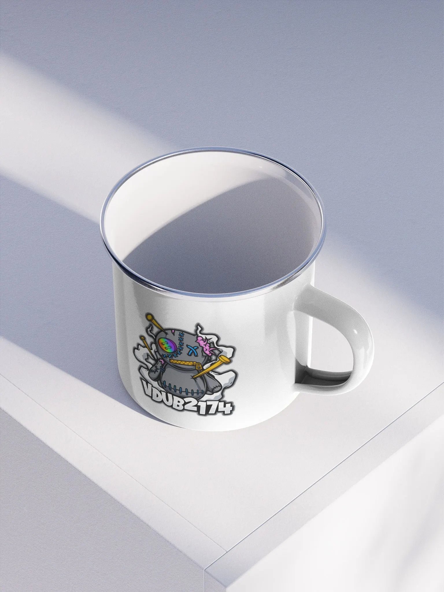 Voodoo Doll Enamel Mug product image (3)