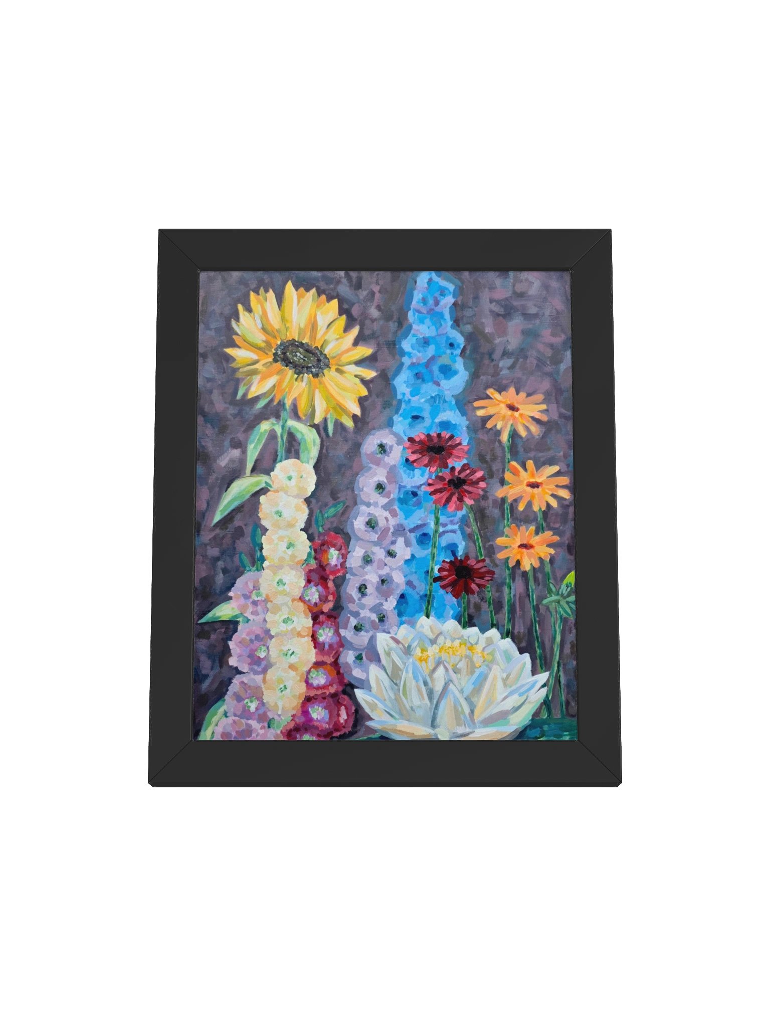 Garden Flowers Print With Frame product image (2)