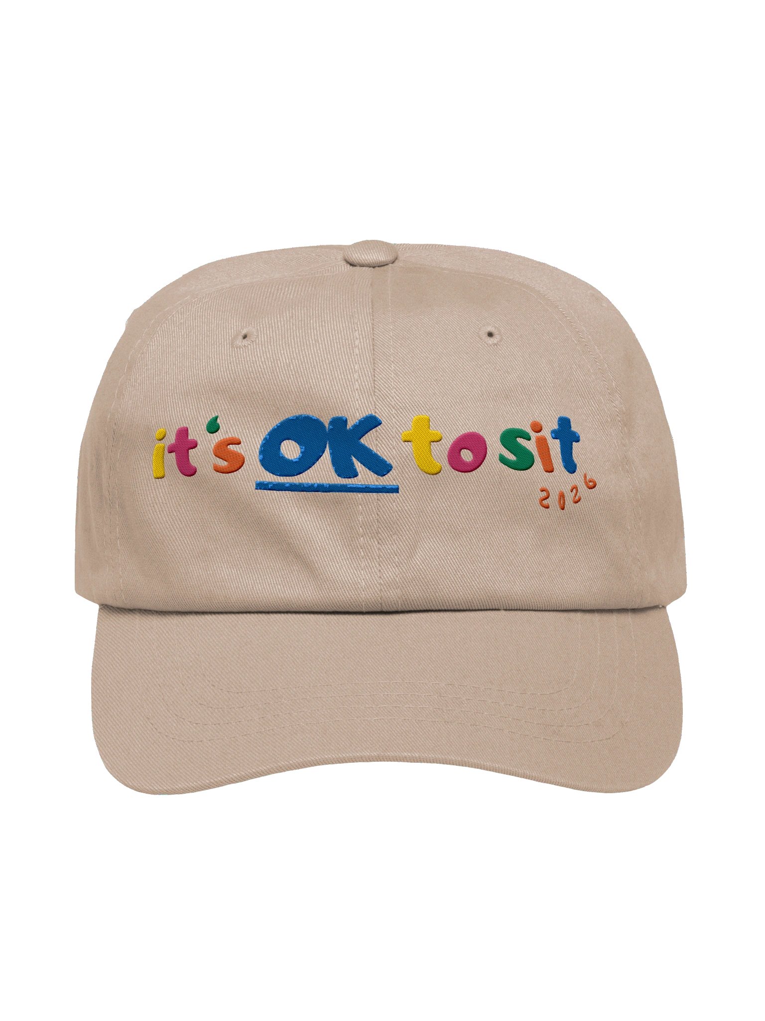 ✶ 2026, IT'S OK TO SIT HAT ✶ product image (1)