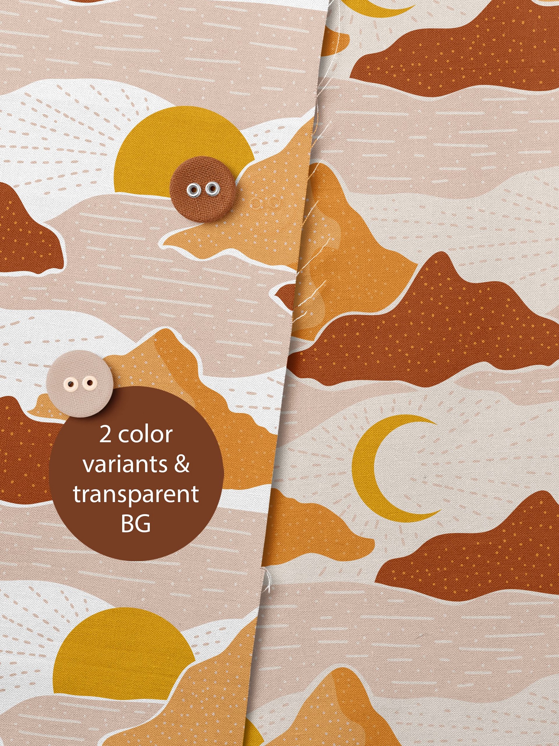 Earth Tone Seamless Pattern product image (2)