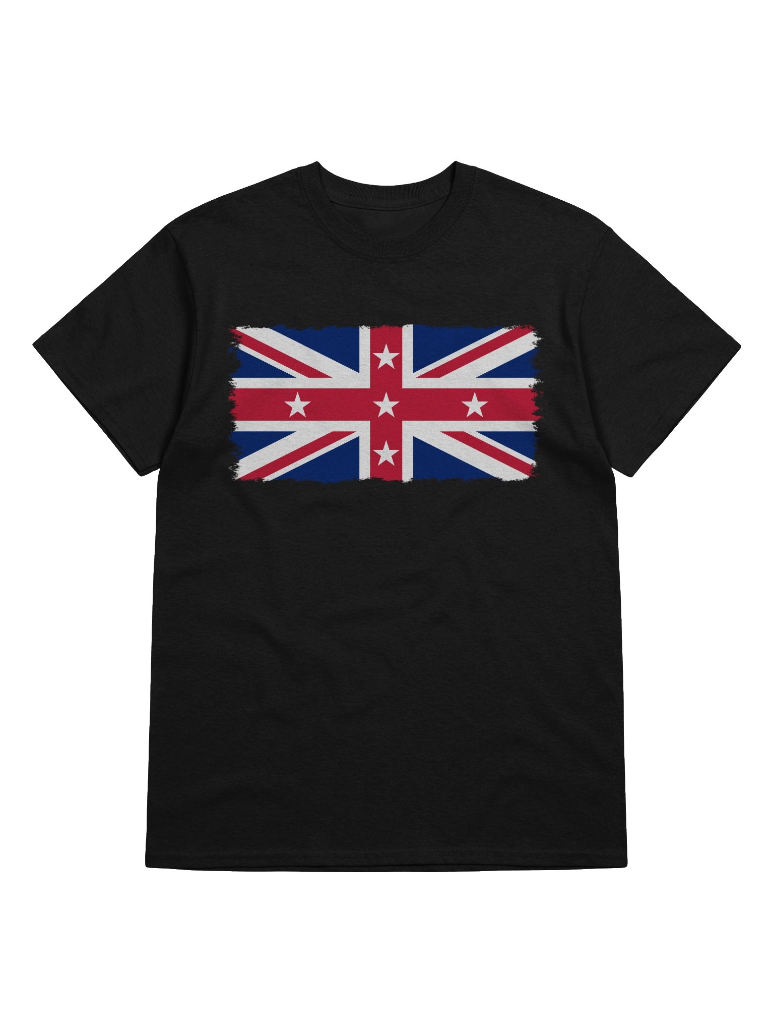 British Empire Flag Distressed T-Shirt product image (5)