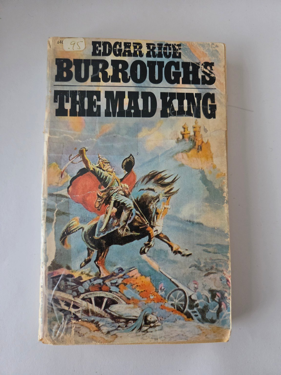 Vintage Edgar Rice Burroughs The Mad King – Ace Books Paperback – Classic Adventure product image (1)