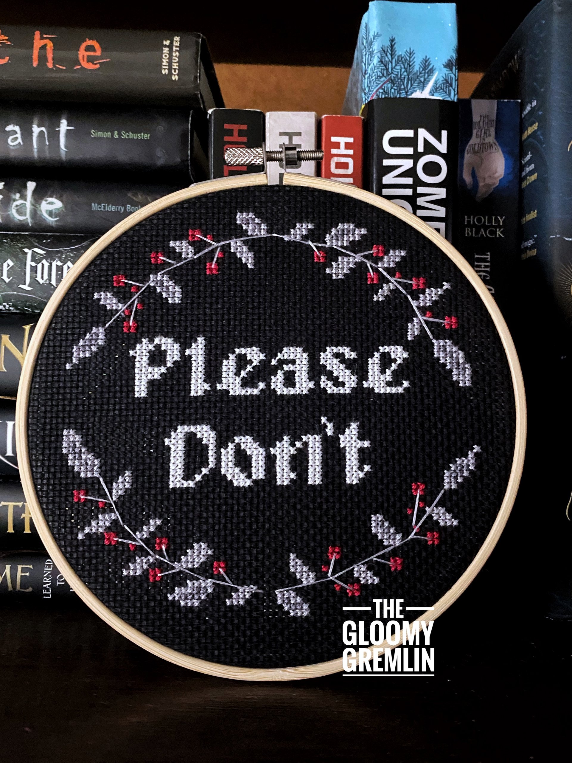 Please Don't - Cross Stitch Pattern product image (1)