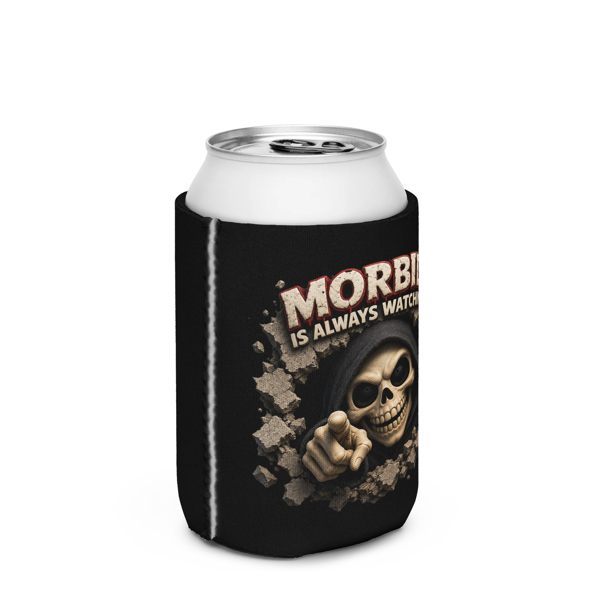 ''Morbid is Always Watching 2.0'' Coozie Can Cooler product image (2)