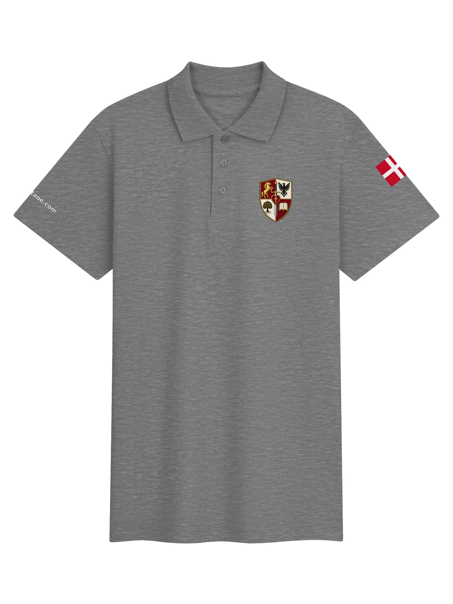 Heraldic Crest Premium Polo product image (1)