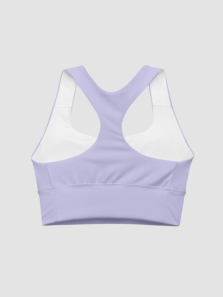 Longline Sports Bra - Lilac product image (2)