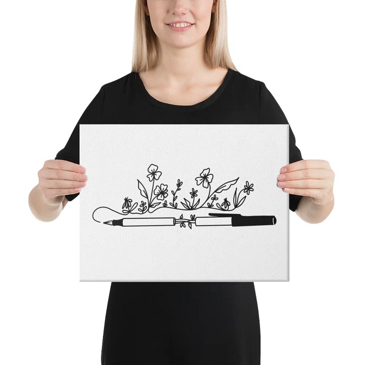 Free Writing Fine Art Canvas product image (2)