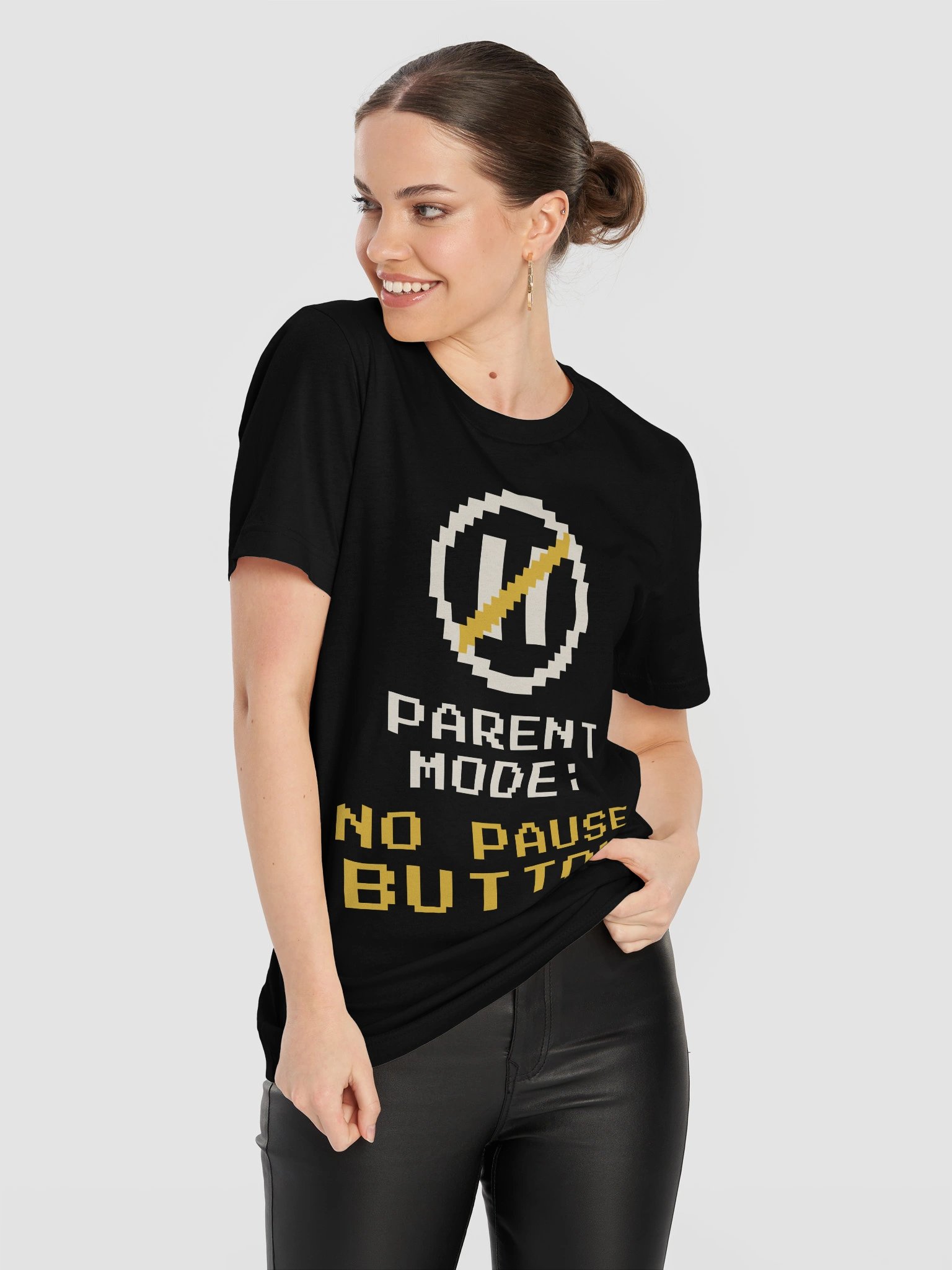 Parent Mode: No Pause Button Tee product image (22)