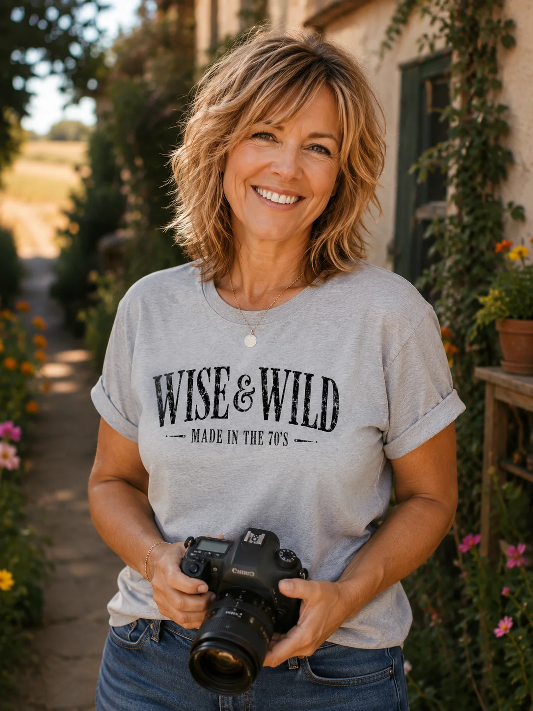 Wise & Wild, Made in the '70s | Vintage Midlife Graphic Tee product image (1)