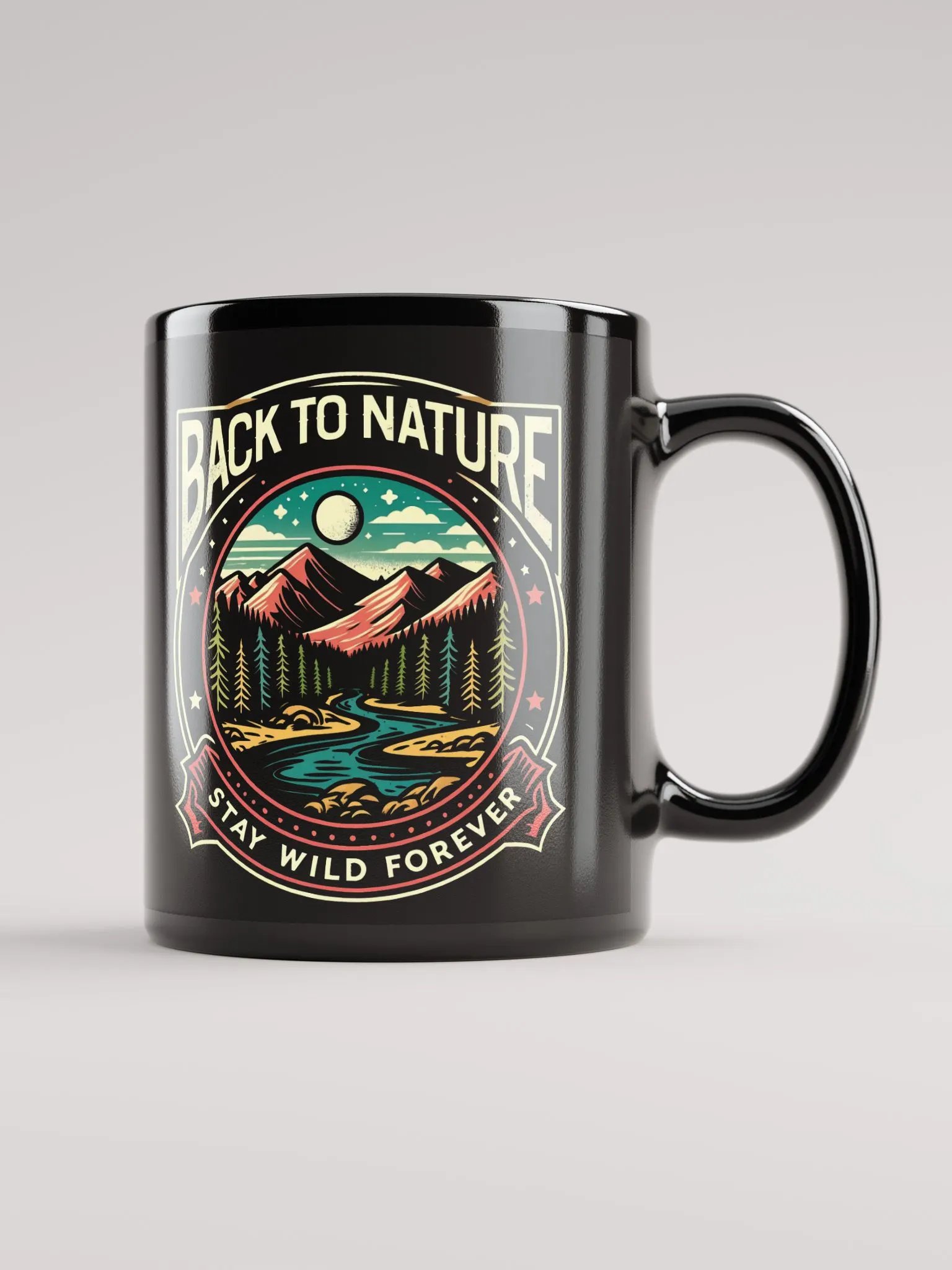 Stay Wild: Back to Nature Adventure Mug product image (4)