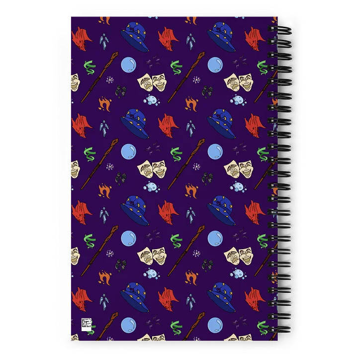 Sorcerer Sprial Bound Notebook product image (2)