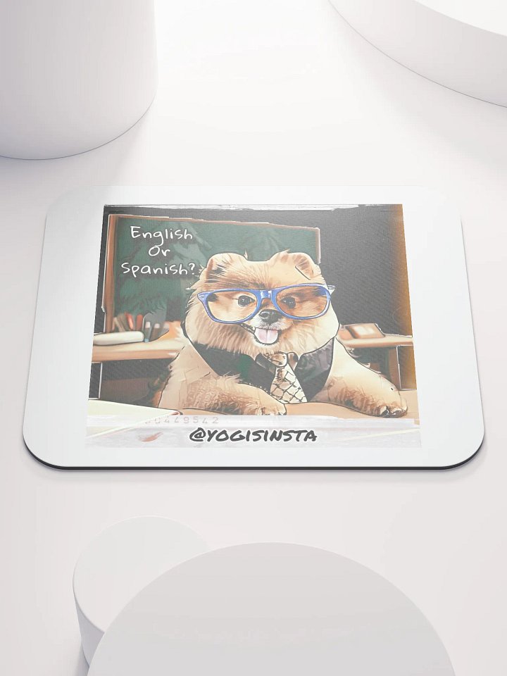 English or Spanish Mousepad product image (1)