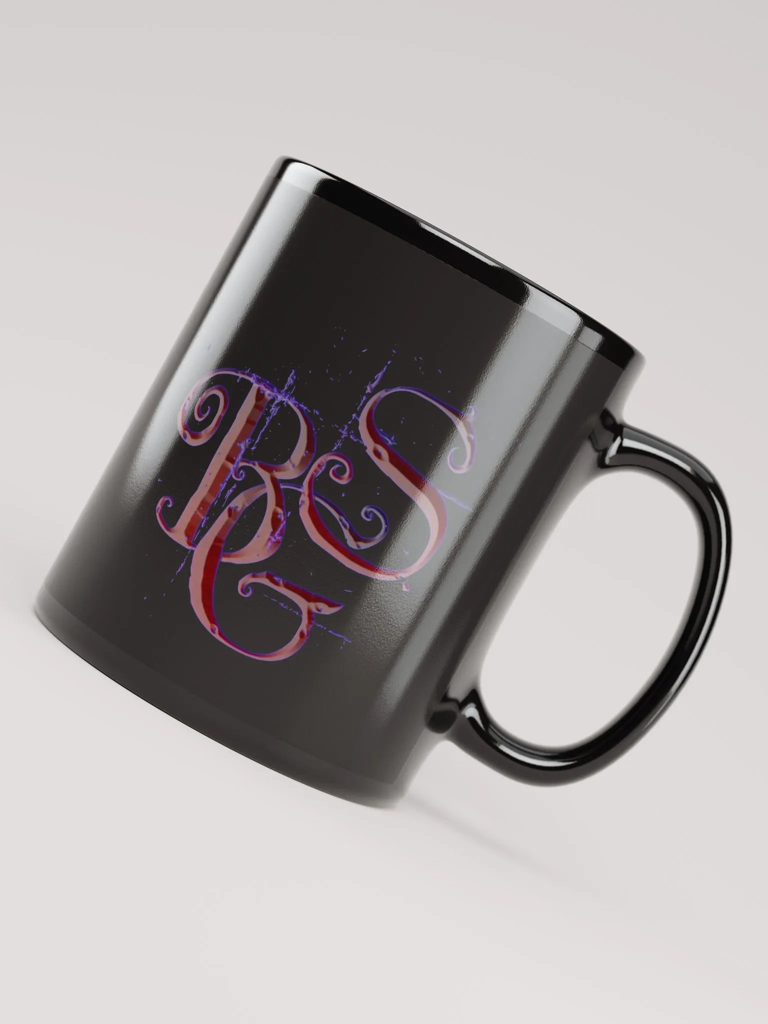 Black Glossy Mug product image (4)