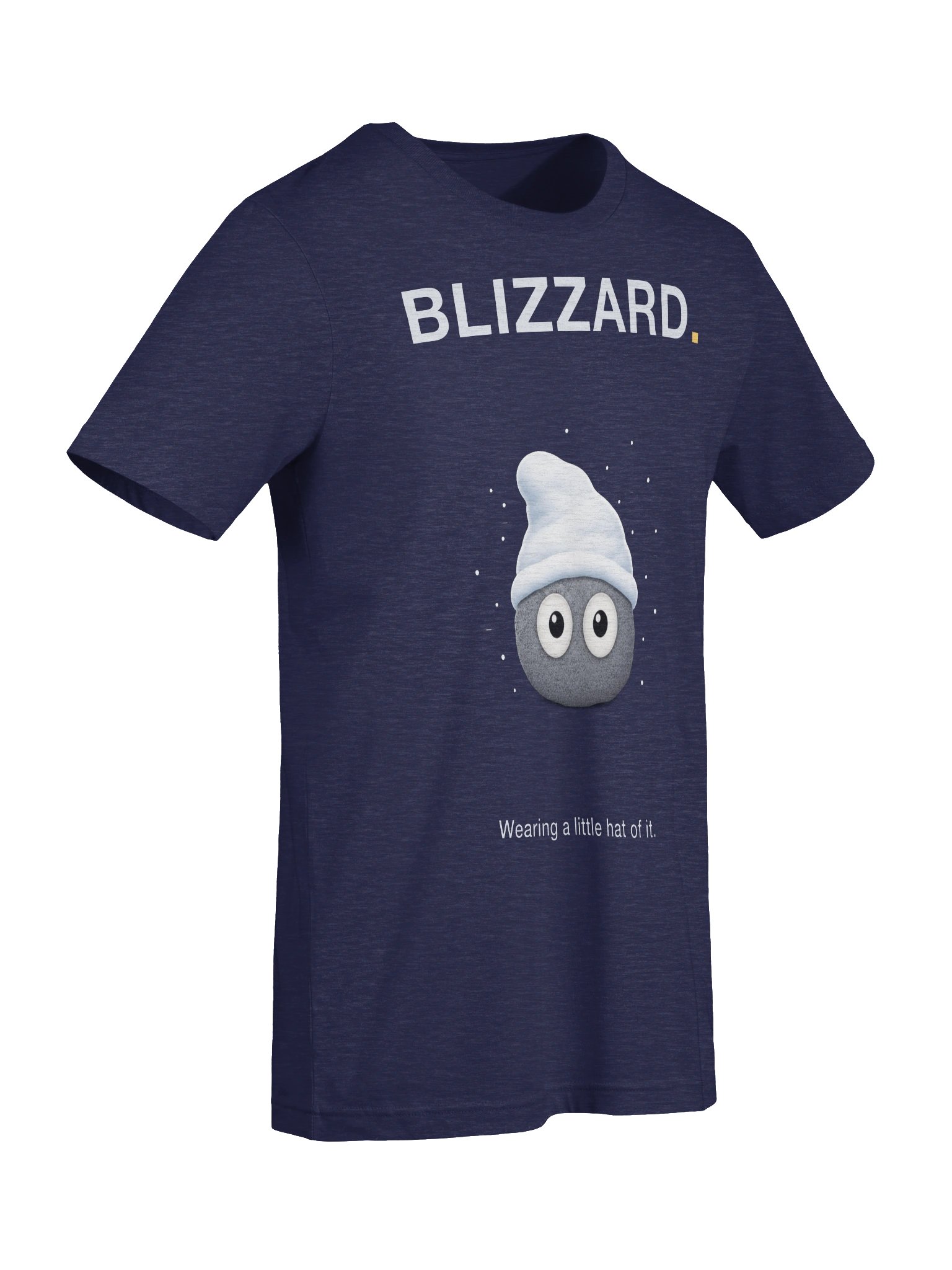 BLIZZARD. Wearing a Little Hat of It. T-Shirt product image (2)