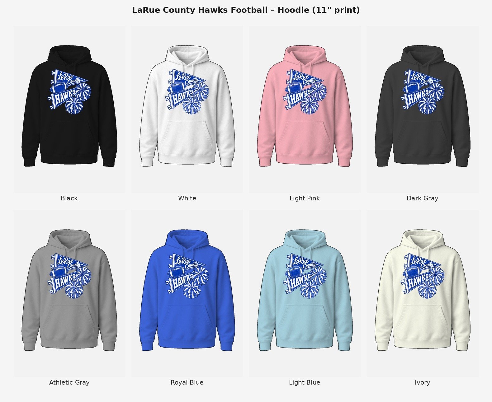 LC Cheer Pom Pom hoodie product image (1)