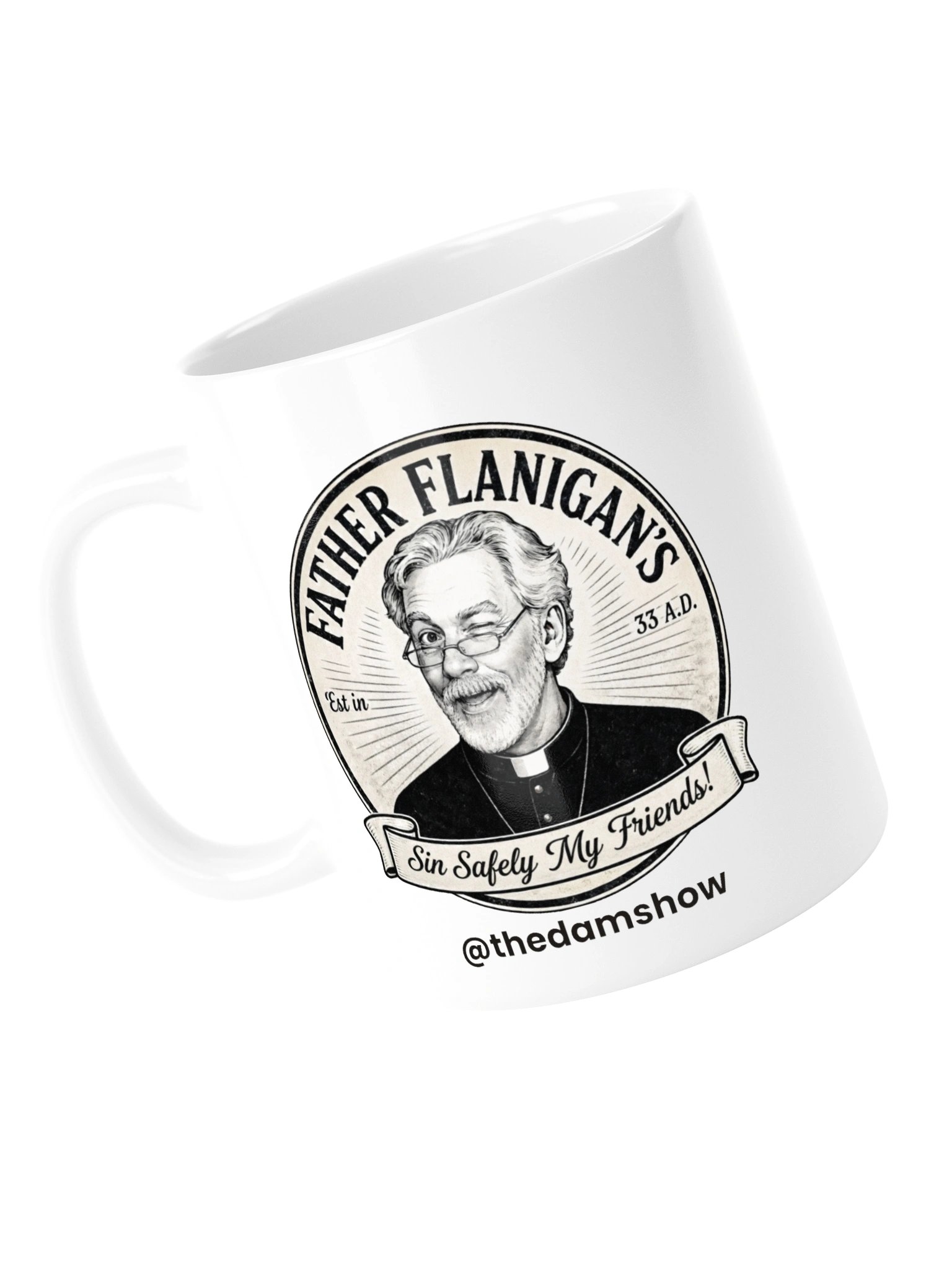 Father Flanigan's Sin Safely Mug | Funny Atheist Coffee Mug product image (13)