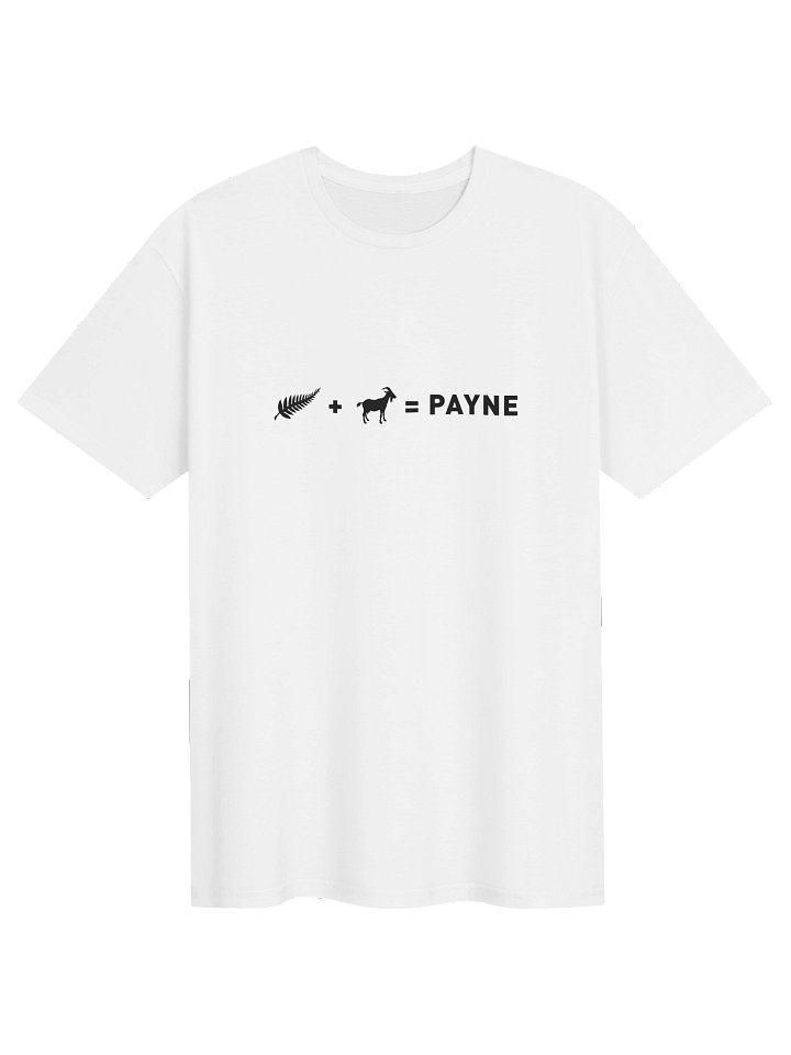 GOAT Formula White Tee product image (1)