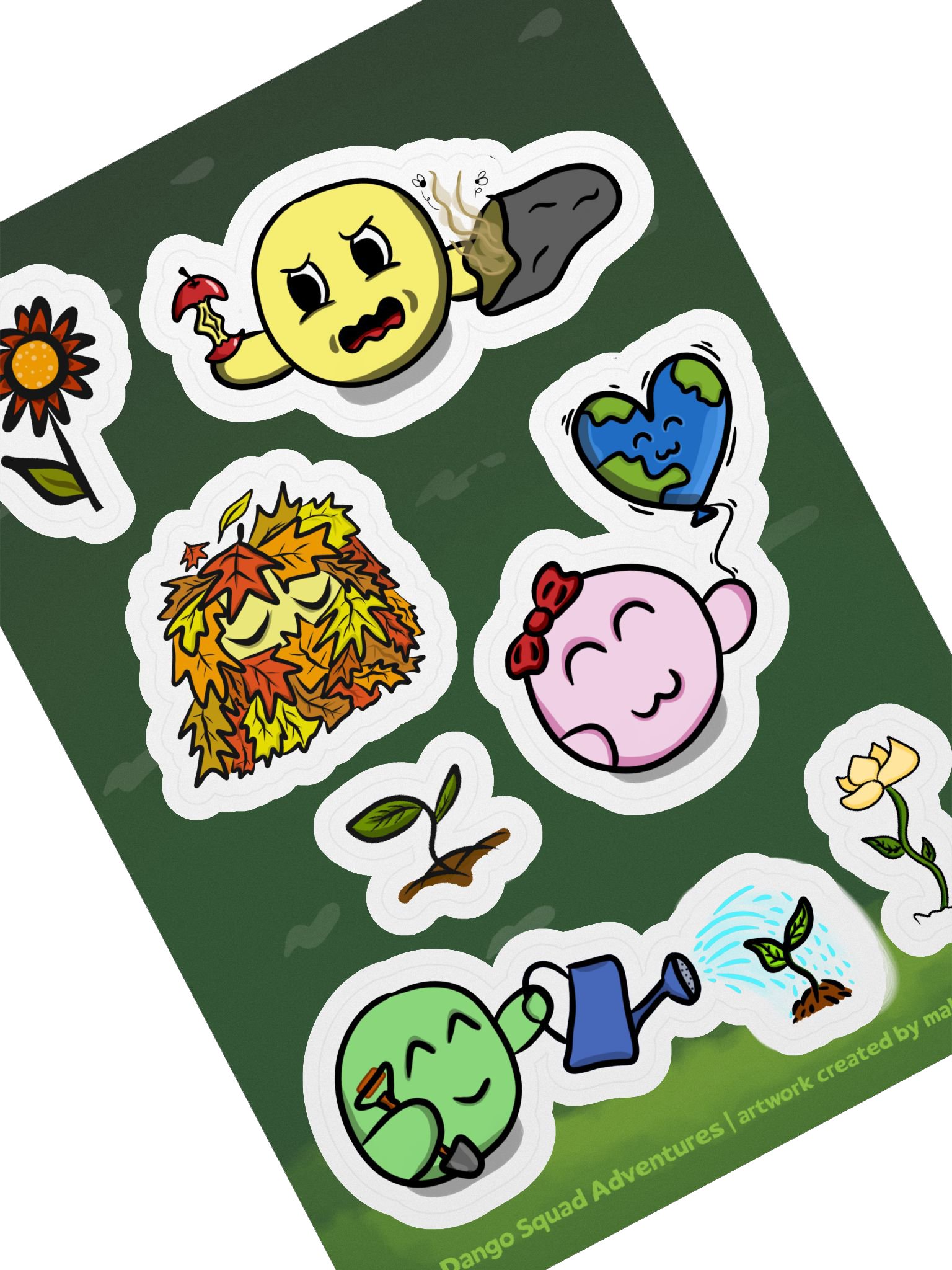 Earth Day Set - Kiss Cut Sticker Sheet product image (2)