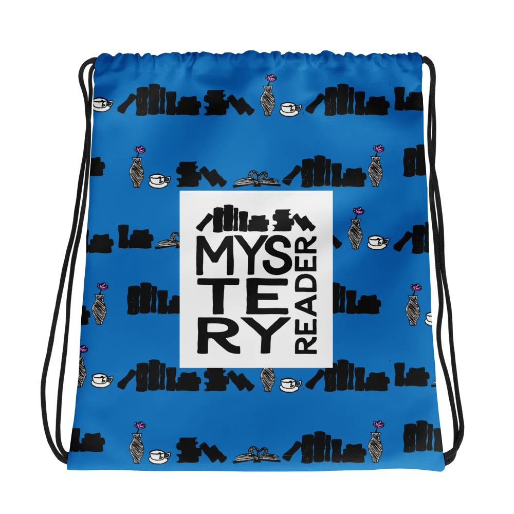 Classy Mystery Reader Drawstring Bag product image (1)