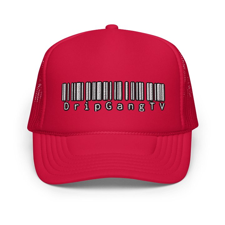 DripGangTV Barcode Trucker Hat product image (1)