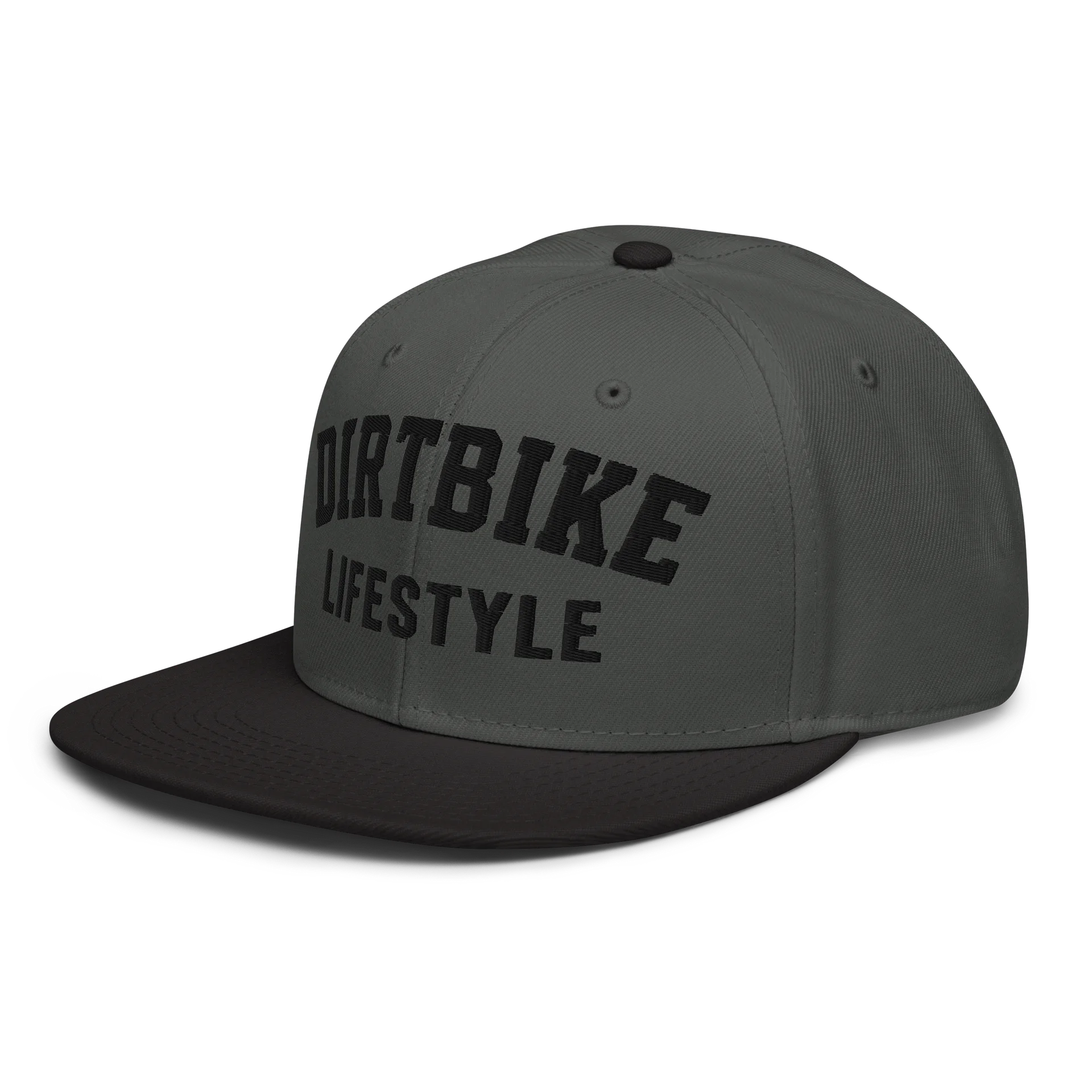 Dirtbike Lifestyle Snapback – Black Edition product image (3)