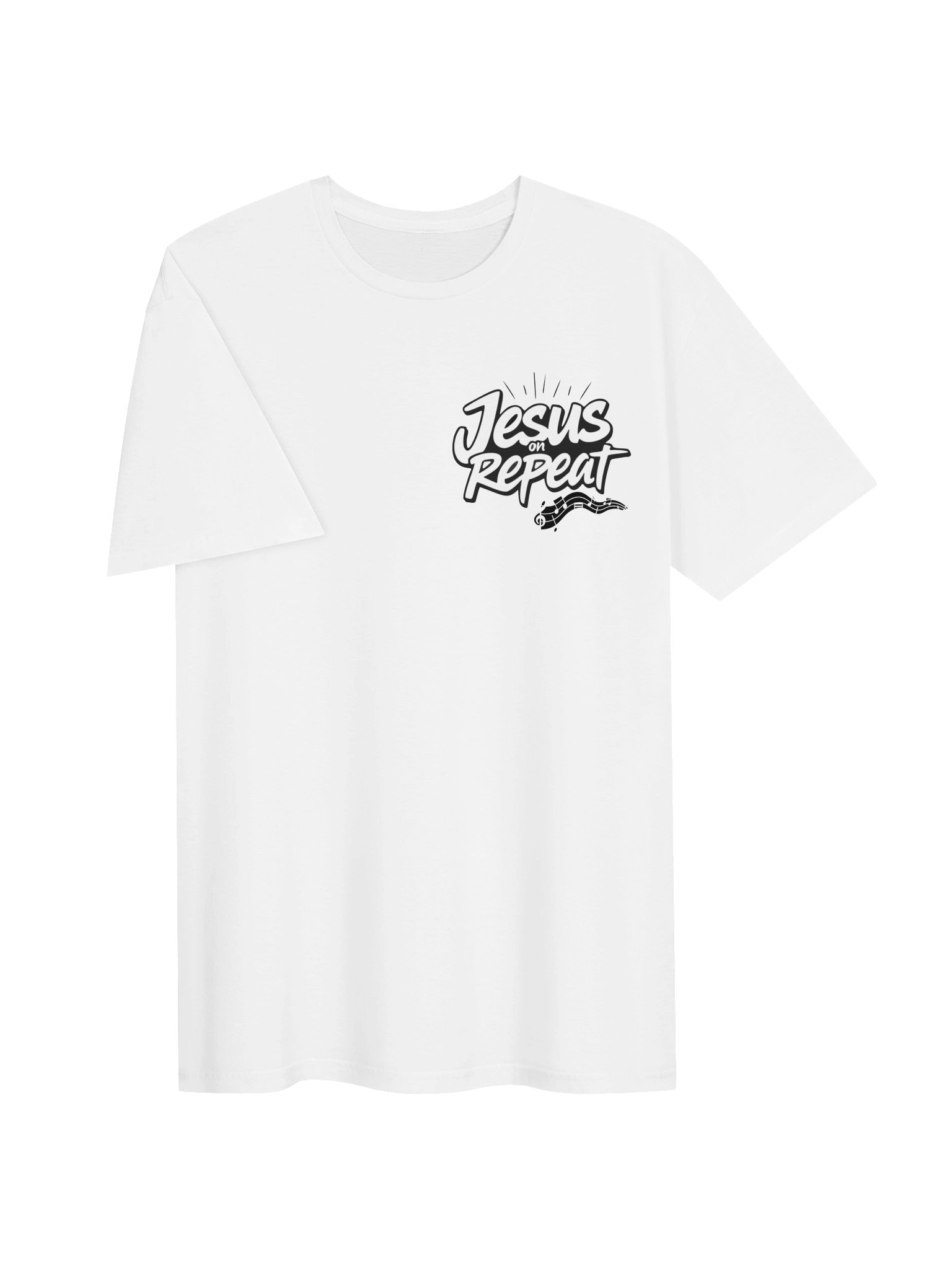 Jesus on Repeat Worship T-Shirt product image (5)