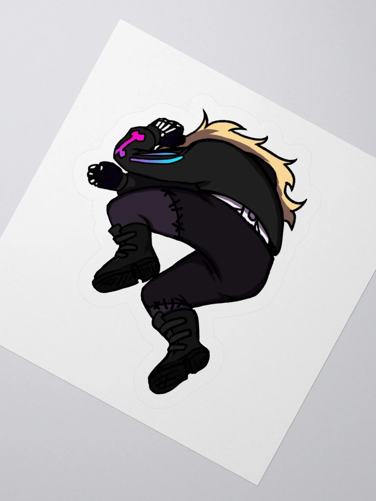 CB Yamcha Pose Sticker product image (5)