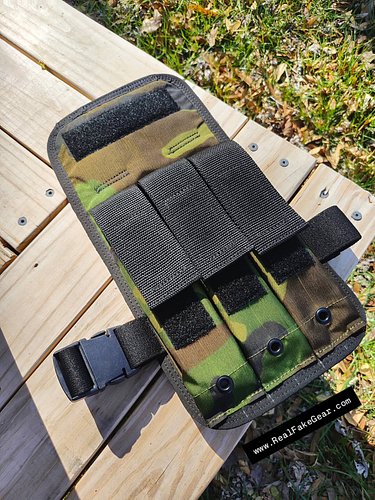 A couple more pictures of the velcro sub load for the gallery, I really like this one. This particular 420D woodland is my fa...