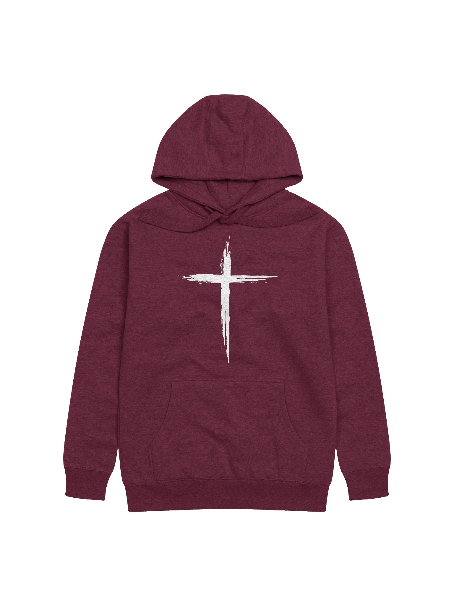 Basic White Cross Premium Hoodie product image (9)