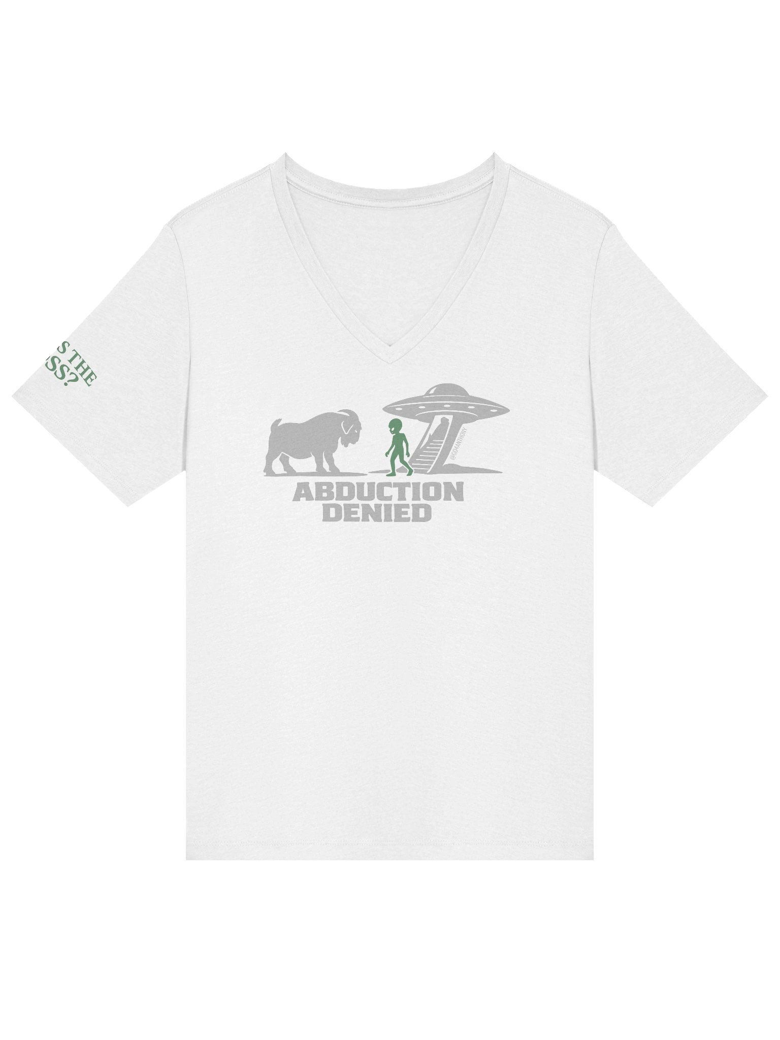 ROUND 42: ABDUCTION DENIED WOMEN'S V-NECK product image (4)