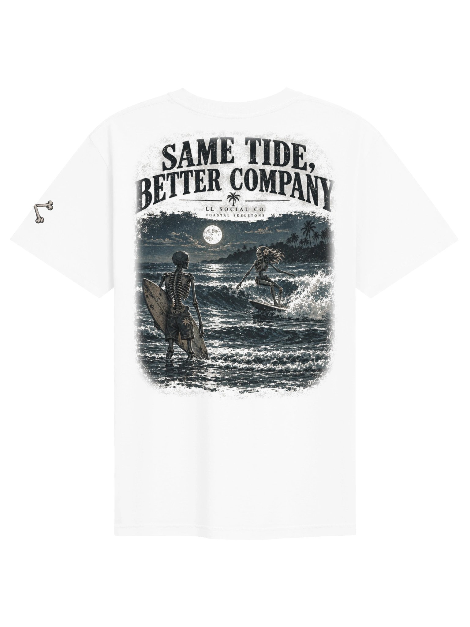 Same Tide Better Company Comfort Colors Tee — Coastal Skellie Edit product image (2)