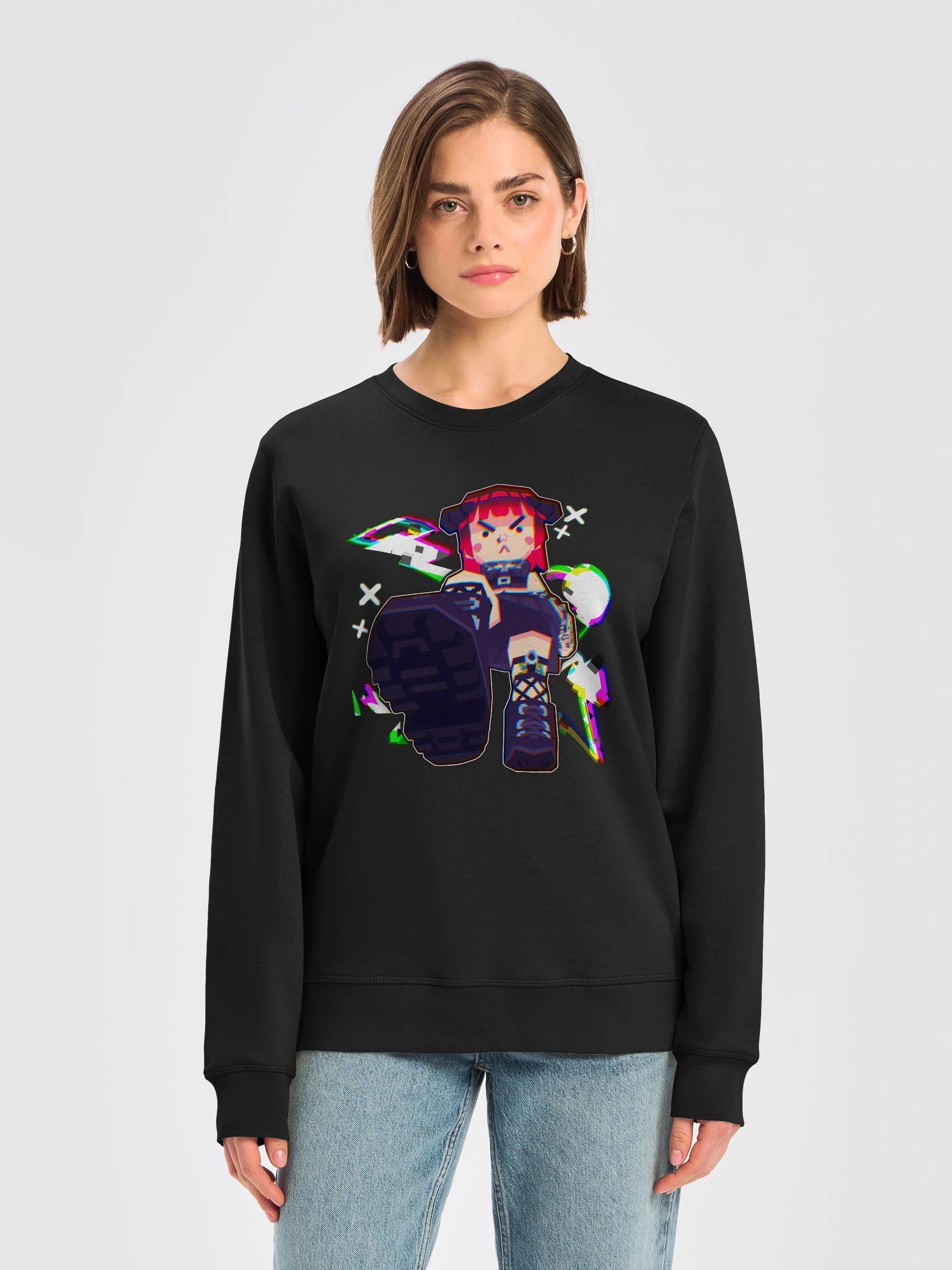 Angry raenbou Longsleeve Shirt product image (5)