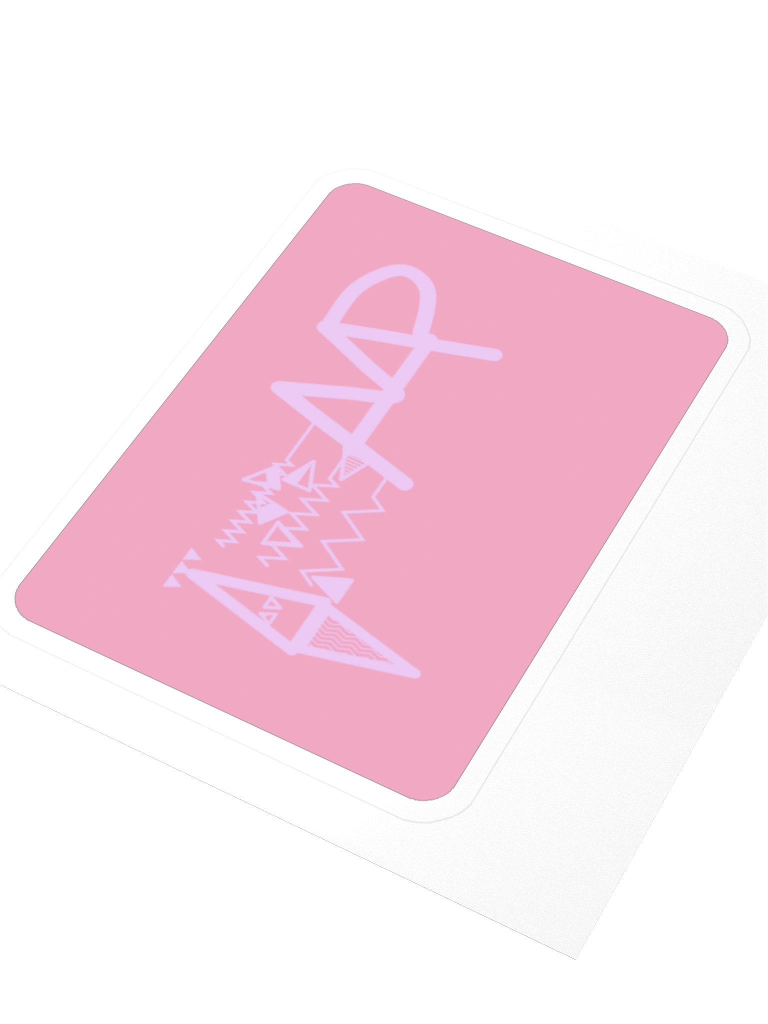 Triad Clef — Block Sticker product image (3)