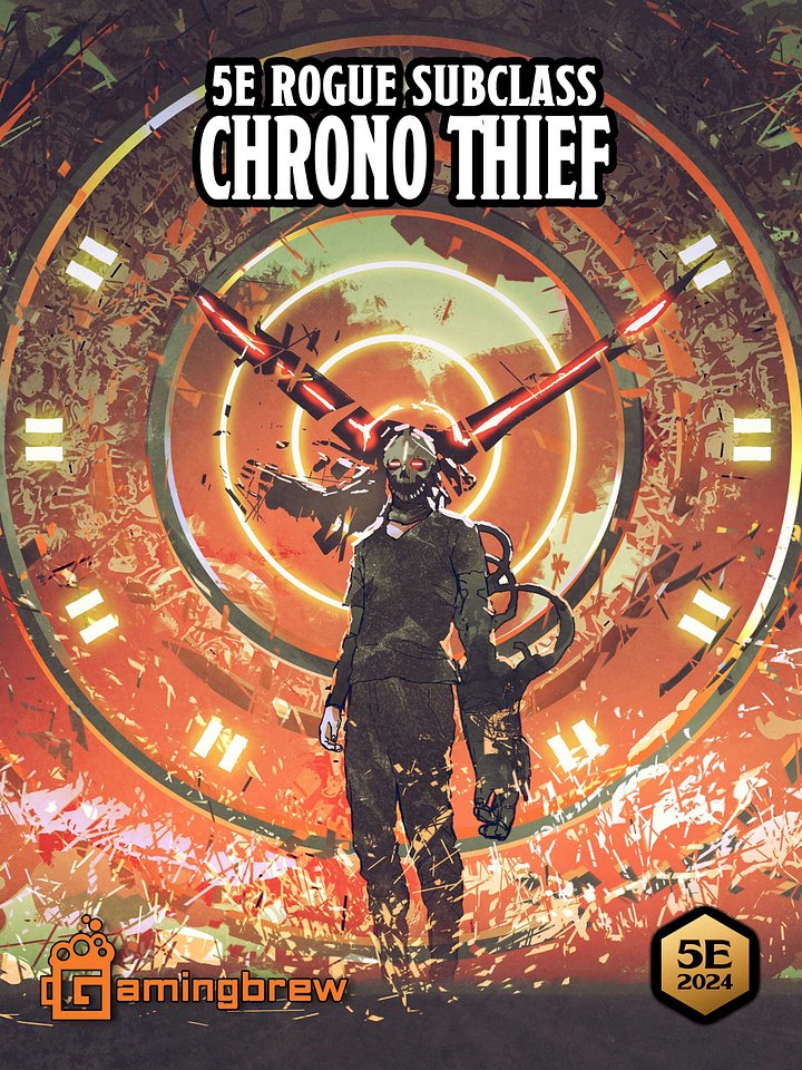 Chrono Thief | 5.5E Rogue Subclass product image (1)